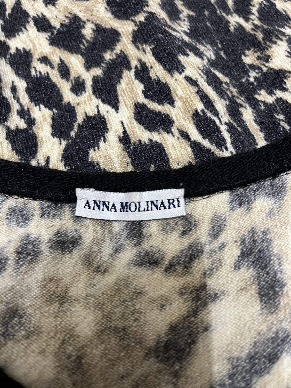 Anna Molinari Anna Molinari Leopard Top Tank Size S / US 4 / IT 40 - 3 Thumbnail
