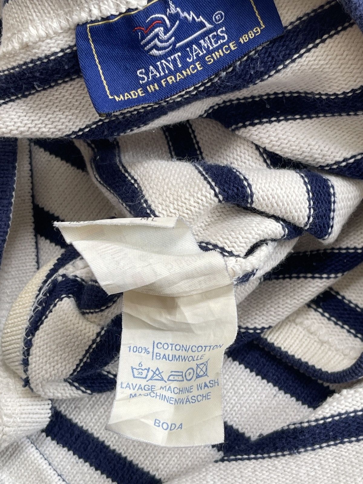 Saint James Saint James Breton Stripes Shirt Size US M / EU 48-50 / 2 - 8 Thumbnail