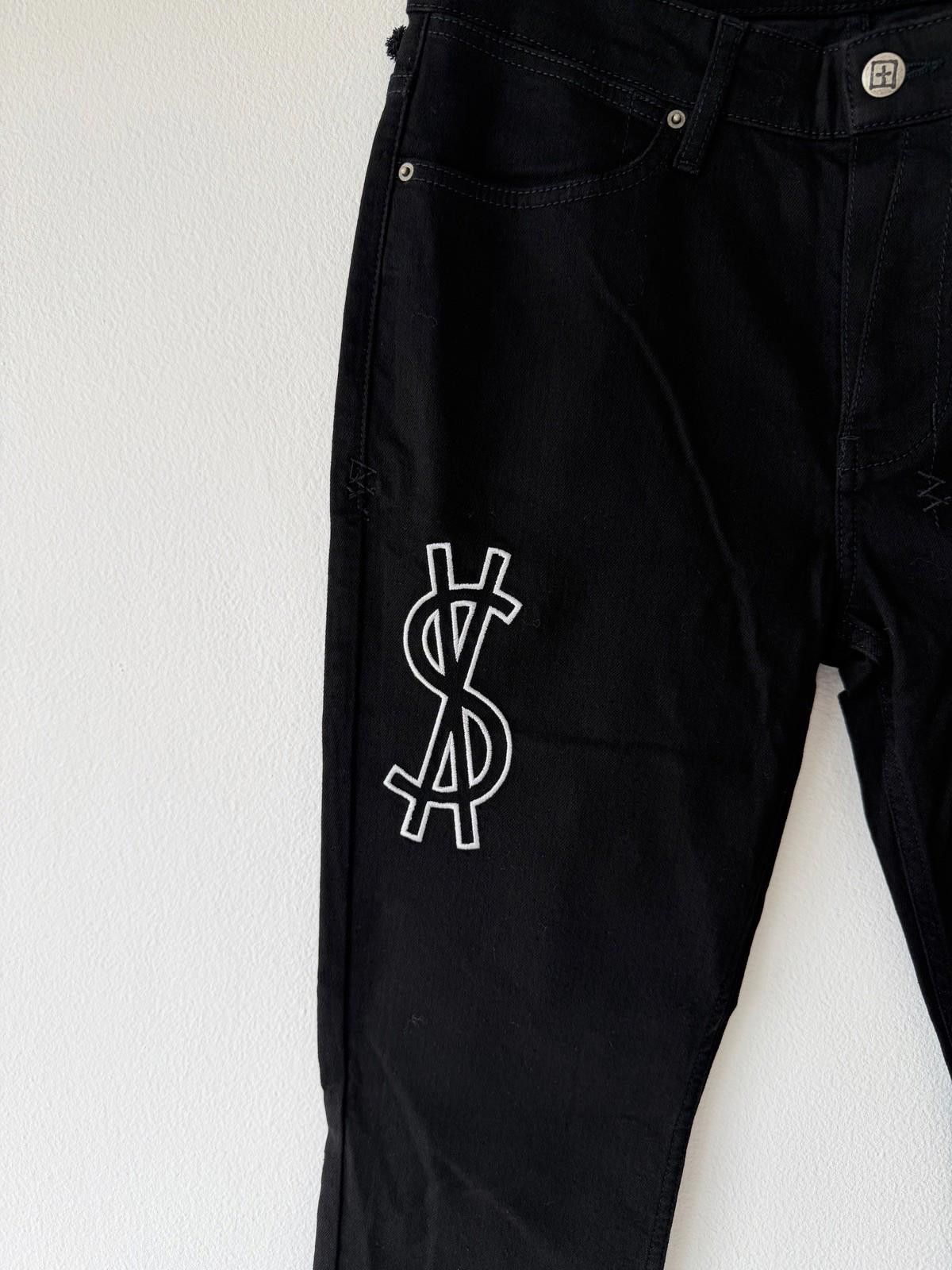 Ksubi new Ksubi mens jeans van winkle chrome black logo 32 Size US 32 / EU 48 - 4 Thumbnail