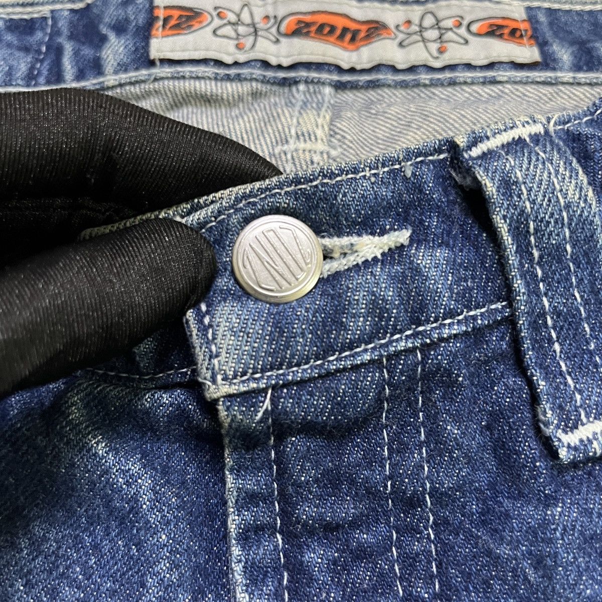 Vintage Vintage Zonz Y2K Baggy Jeans Size US 29 - 5 Thumbnail