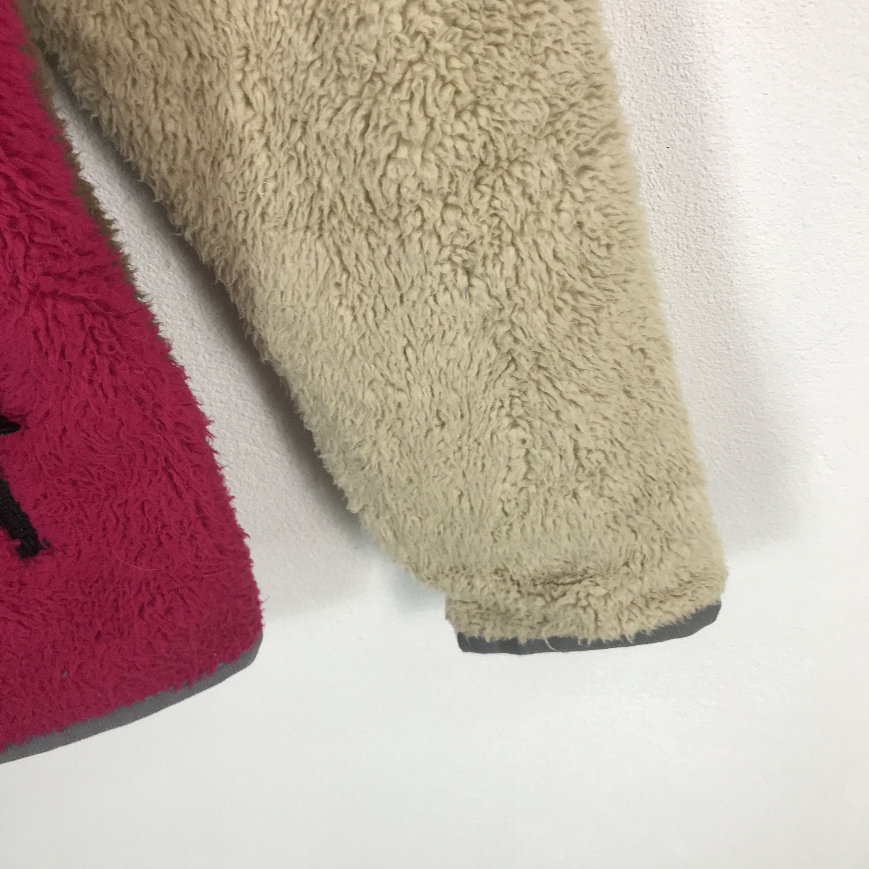 Japanese Brand × Vintage XGirl Sherpa multicolour hoodies jacket Size US S / EU 44-46 / 1 - 6 Thumbnail