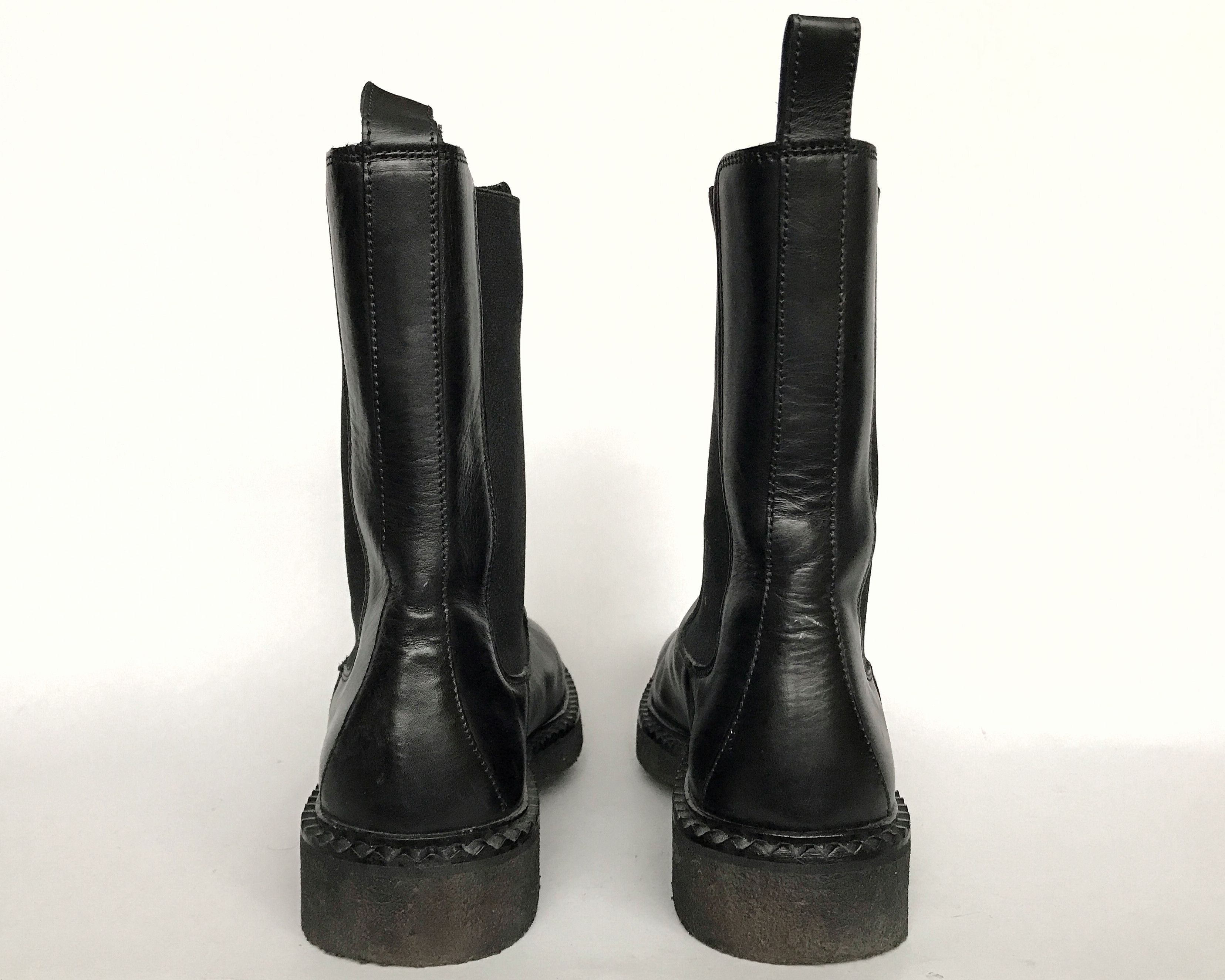 CLOSED CLOSED LEATHER CHELSEA BOOTS MADE IN ITALY US6.5 EU37 Size US 6.5 / IT 36.5 - 3 Thumbnail