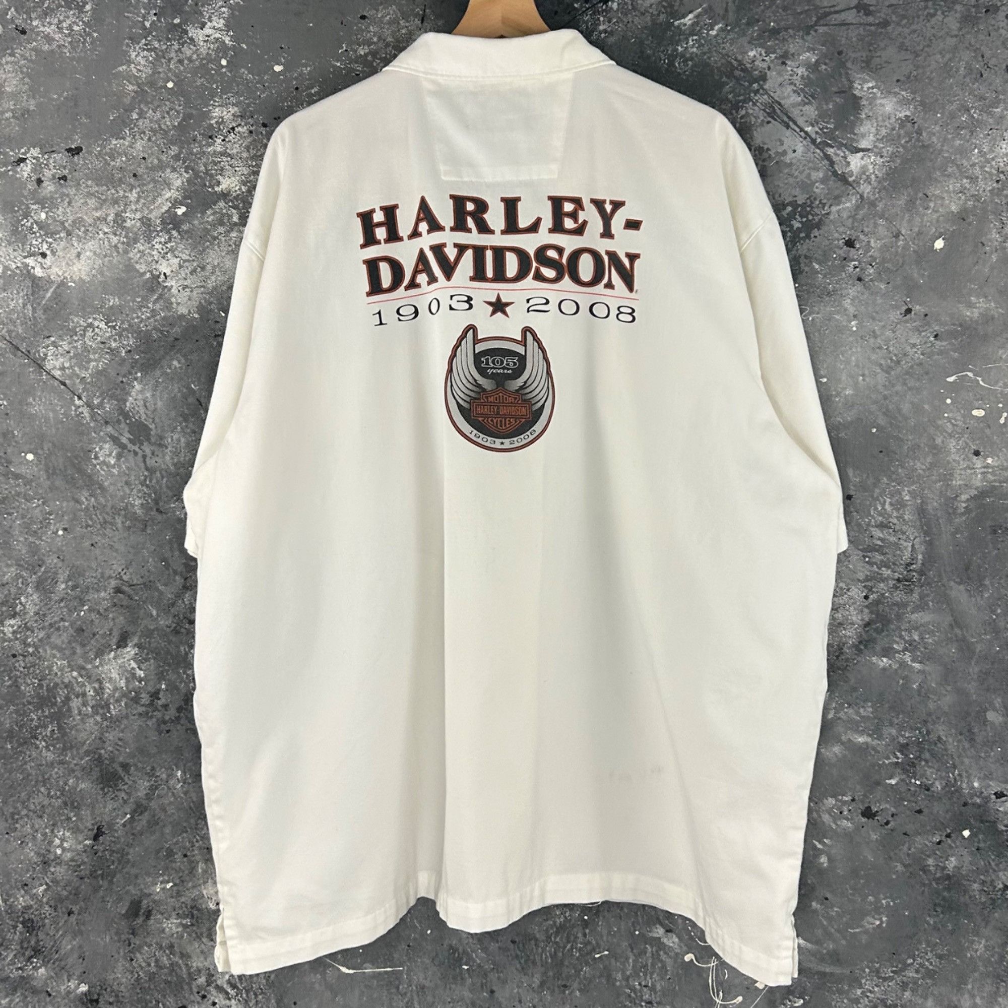 Harley Davidson × Vintage Vintage Y2K Harley Davidson shirt Size US XXL / EU 58 / 5 - 2 Thumbnail