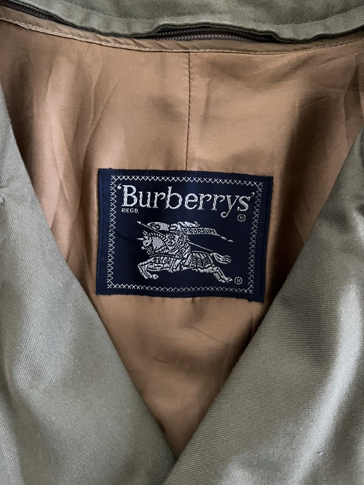 Burberry Vintage Burberry Lined Double Breasted Trench Coat Size US L / EU 52-54 / 3 - 10 Thumbnail