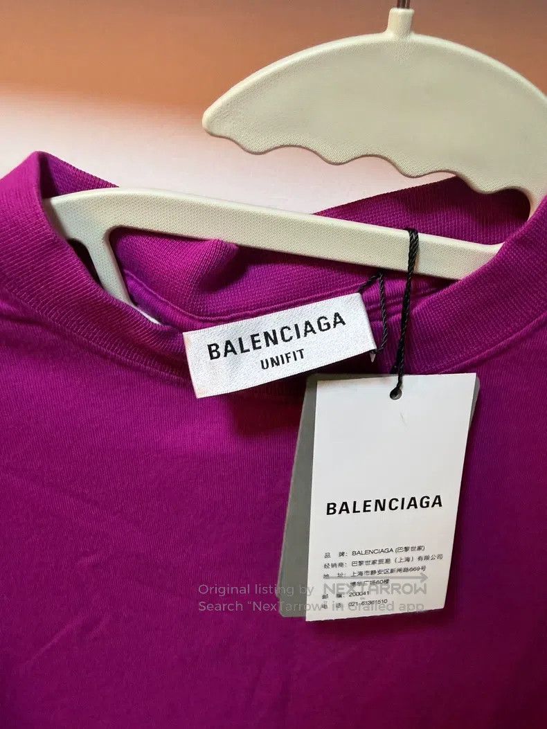 Balenciaga Balenciaga Blush Pink T-Shirt Size US S / EU 44-46 / 1 - 3 Thumbnail