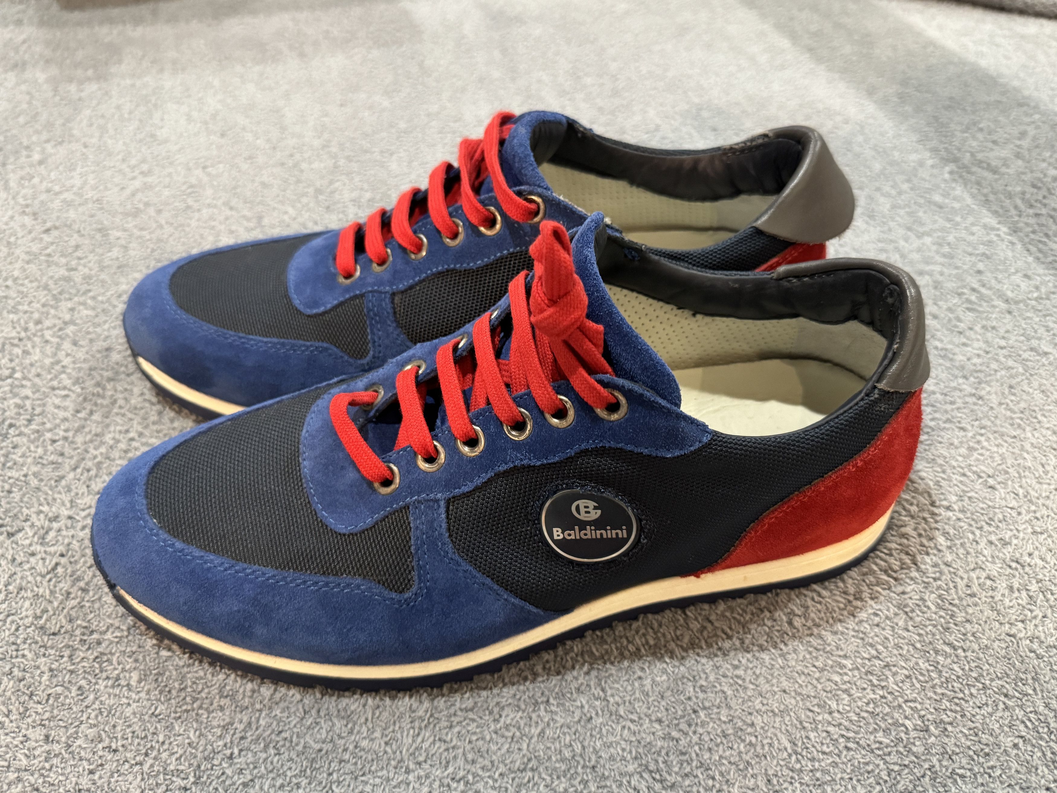 Baldinini Baldinini Sneakers – Blue/Red – EU 40 – Read Description Size US 7 / EU 40 - 1 Thumbnail