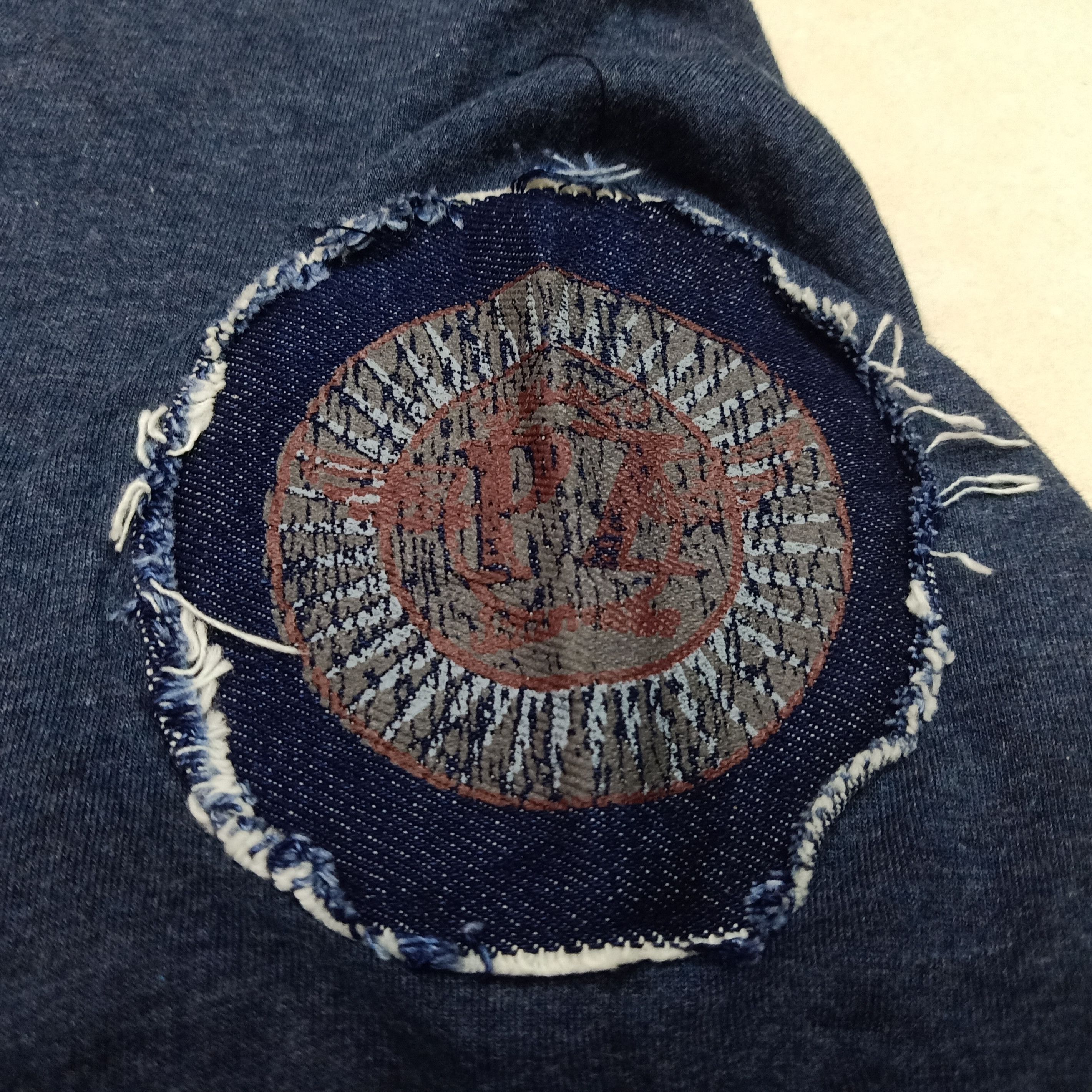 Point Zero POINT ZERO Y2K Millennium Styles Big Graphics Navy Shirt Size US XL / EU 56 / 4 - 6 Thumbnail