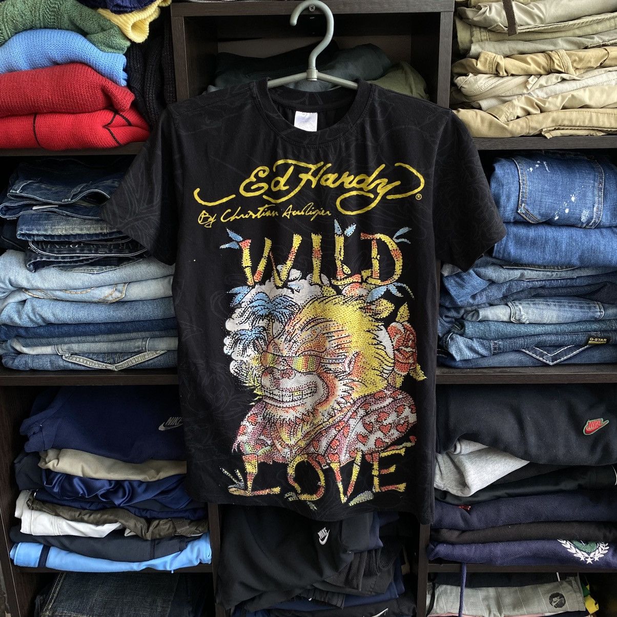 Ed Hardy Vintage Ed Hardy by Christian Audigier y2k opium tee Size US M / EU 48-50 / 2 - 1 Thumbnail