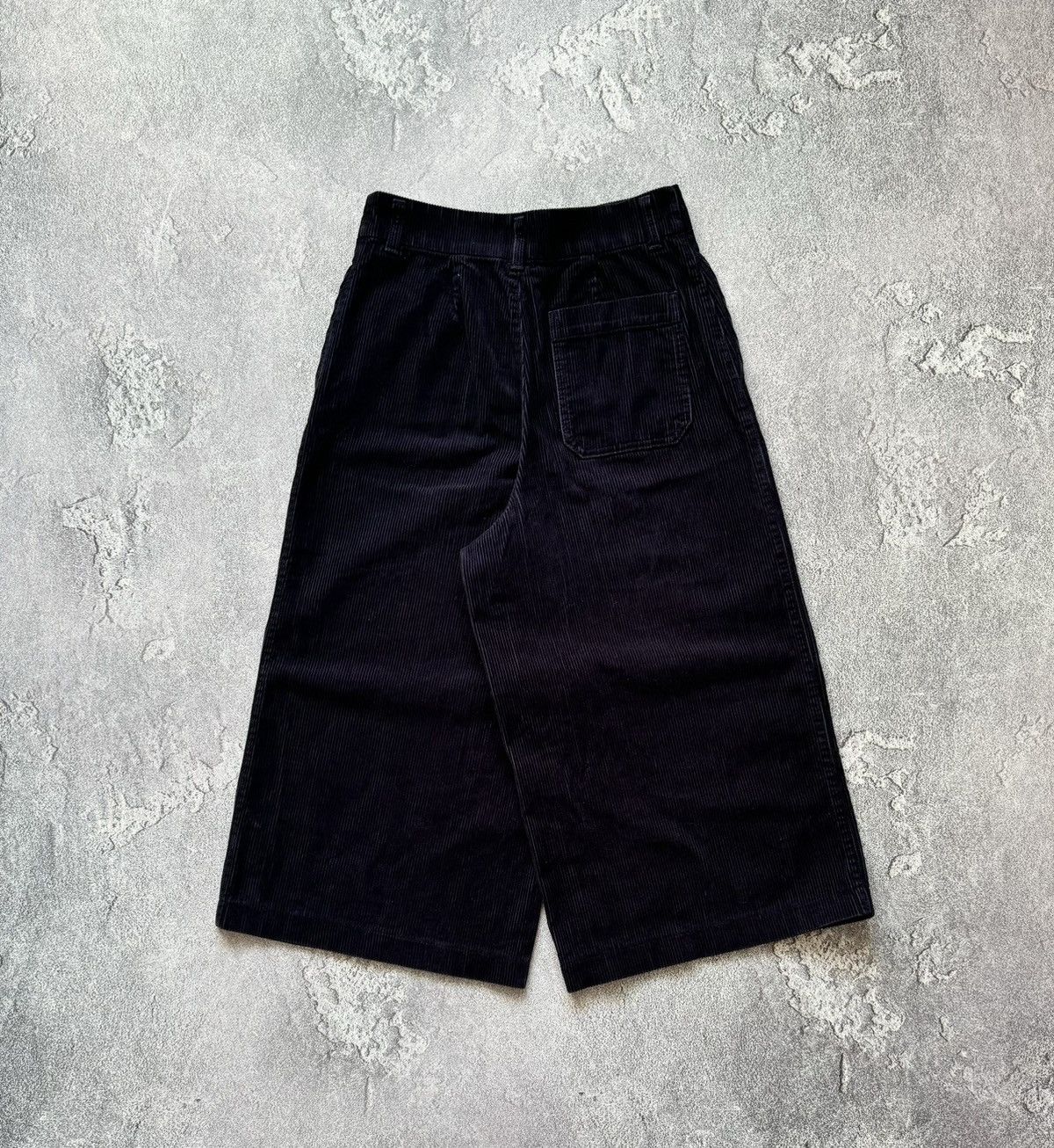 Japanese Brand × Uniqlo Uniqlo waist 27inch corduroy culottes pant trouser cropped Size 27" / US 4 / IT 40 - 4 Thumbnail