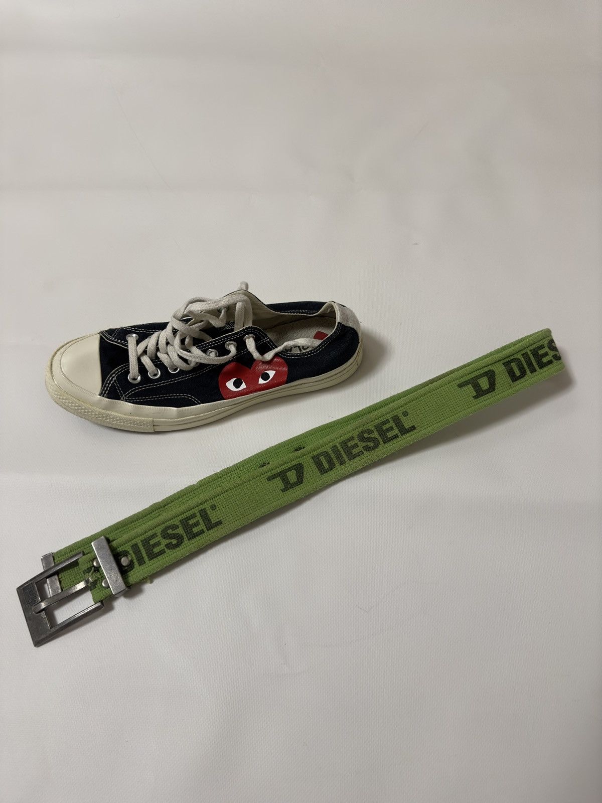 Diesel × Vintage Diesel monogram vintage cotton belt Size ONE SIZE - 1 Thumbnail