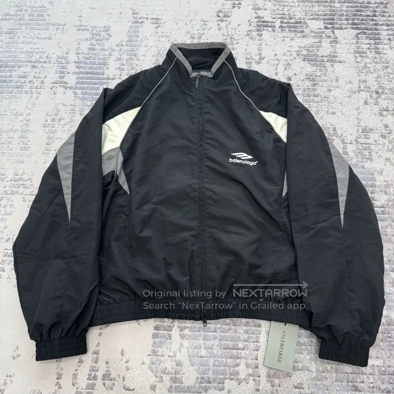 Balenciaga Balenciaga Loose Fit Stand Collar Zipper Jacket Size US L / EU 52-54 / 3 - 1 Thumbnail