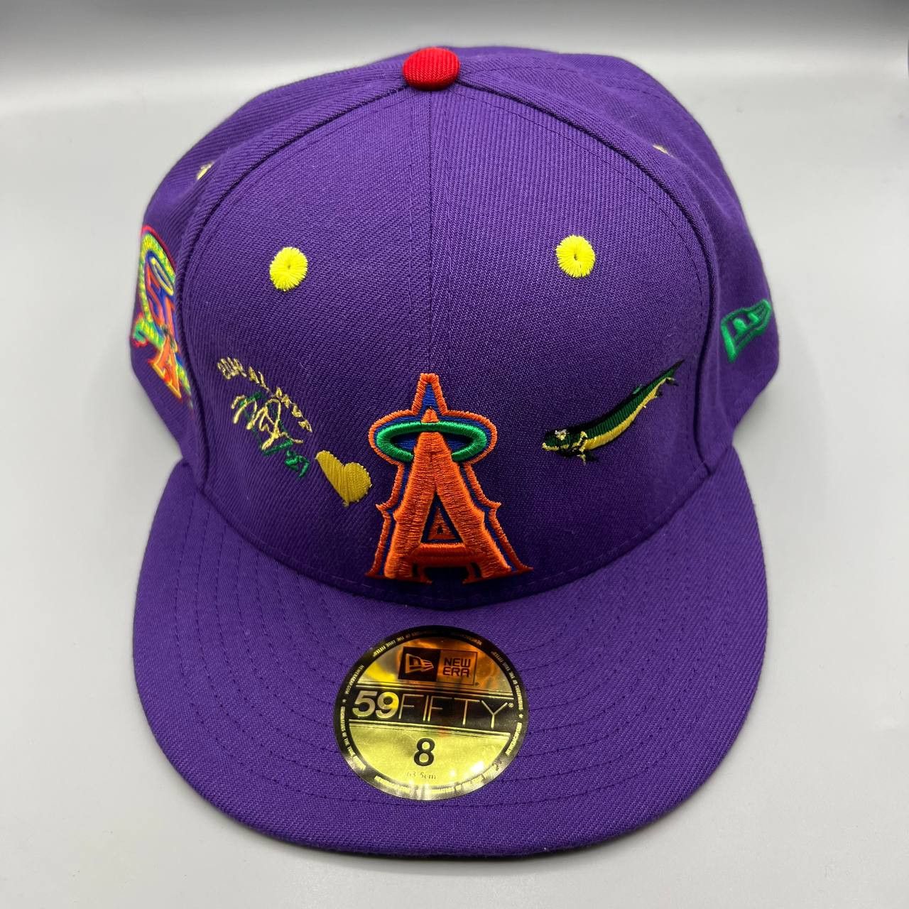 New Era Los Angeles Angels Hat Men 8 50th Anniversary Fitted Cap | Grailed