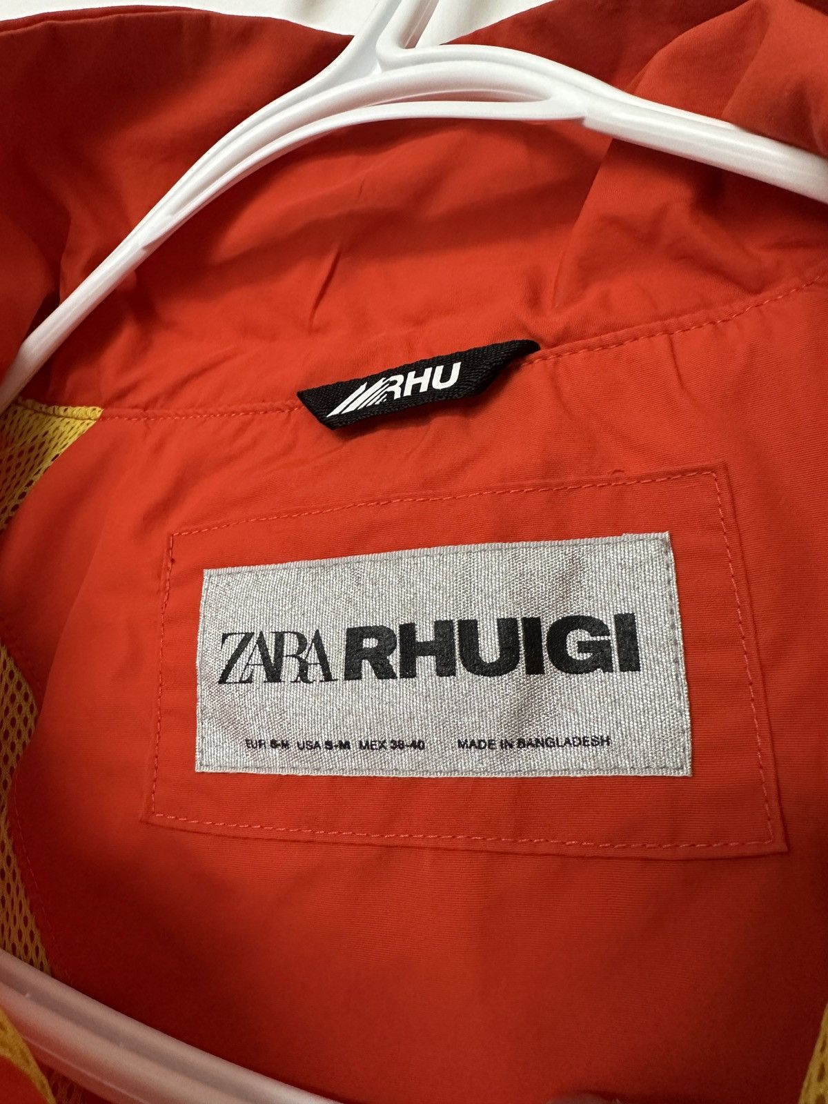 Rhude × Zara Rhuigi x Zara technical jacket - orange Size US M / EU 48-50 / 2 - 5 Thumbnail