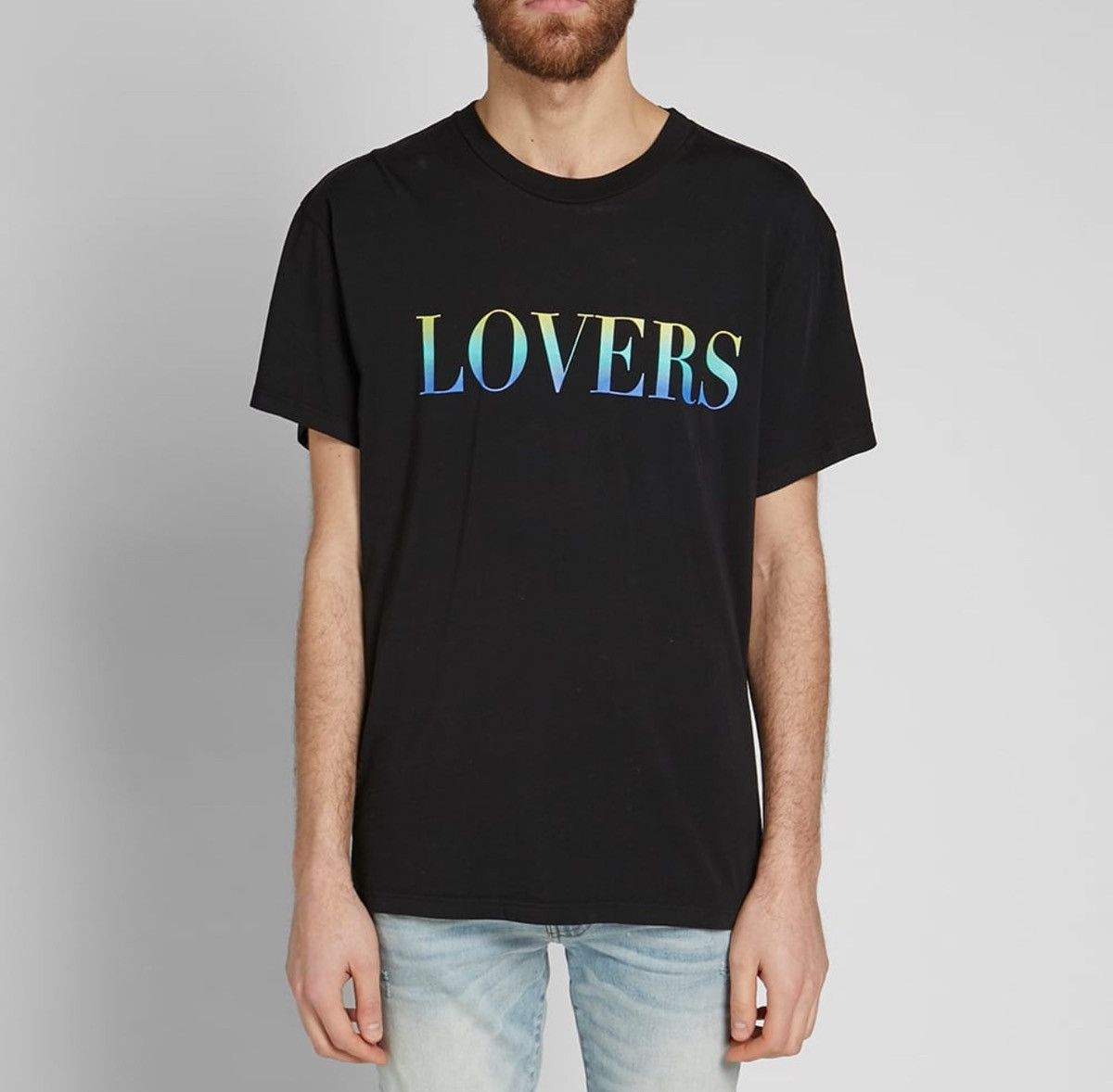 Amiri Lovers front & back print tee Size US L / EU 52-54 / 3 - 2 Thumbnail