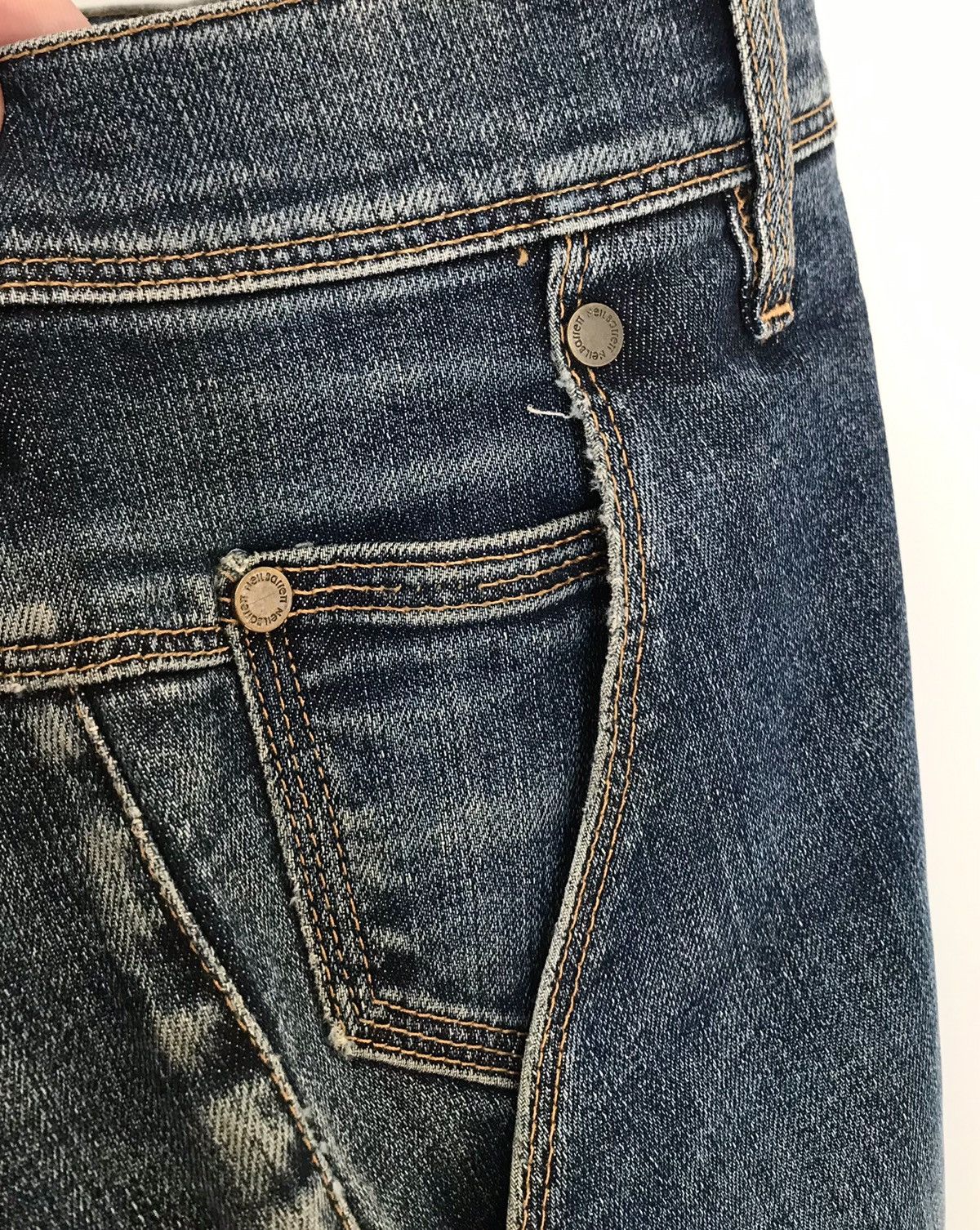 Neil Barrett Neil Barrett Vintage Skinny Jeans Dropped Crotch Sz 33 Size US 33 - 4 Thumbnail