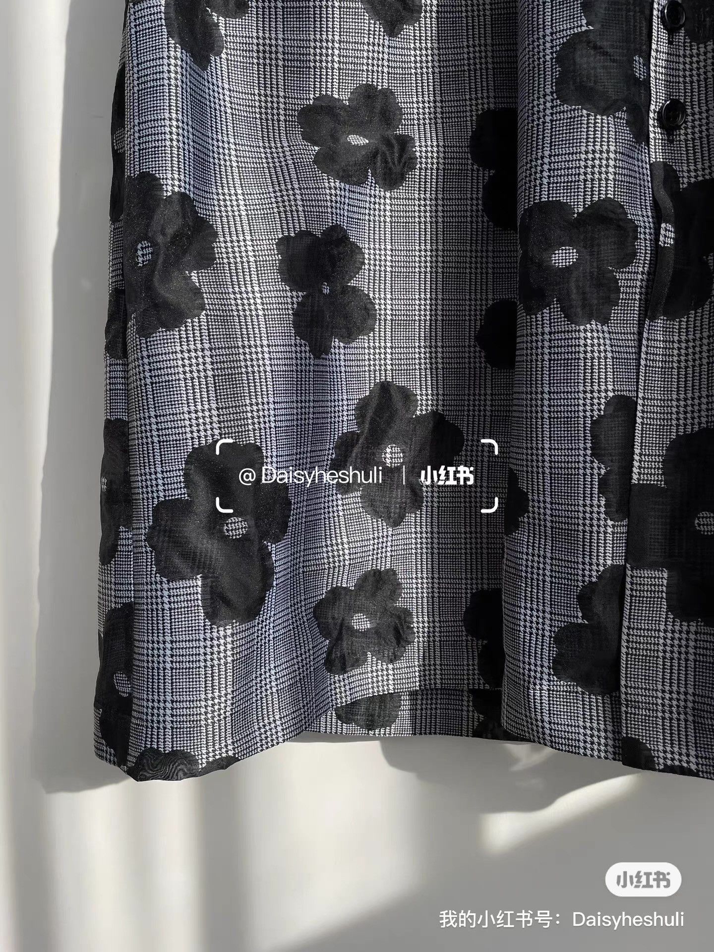 Comme des Garcons Comme des Garçons CDG Tricot Floral Plaid Tank Dress Ｑ24 Size M / US 6-8 / IT 42-44 - 5 Thumbnail