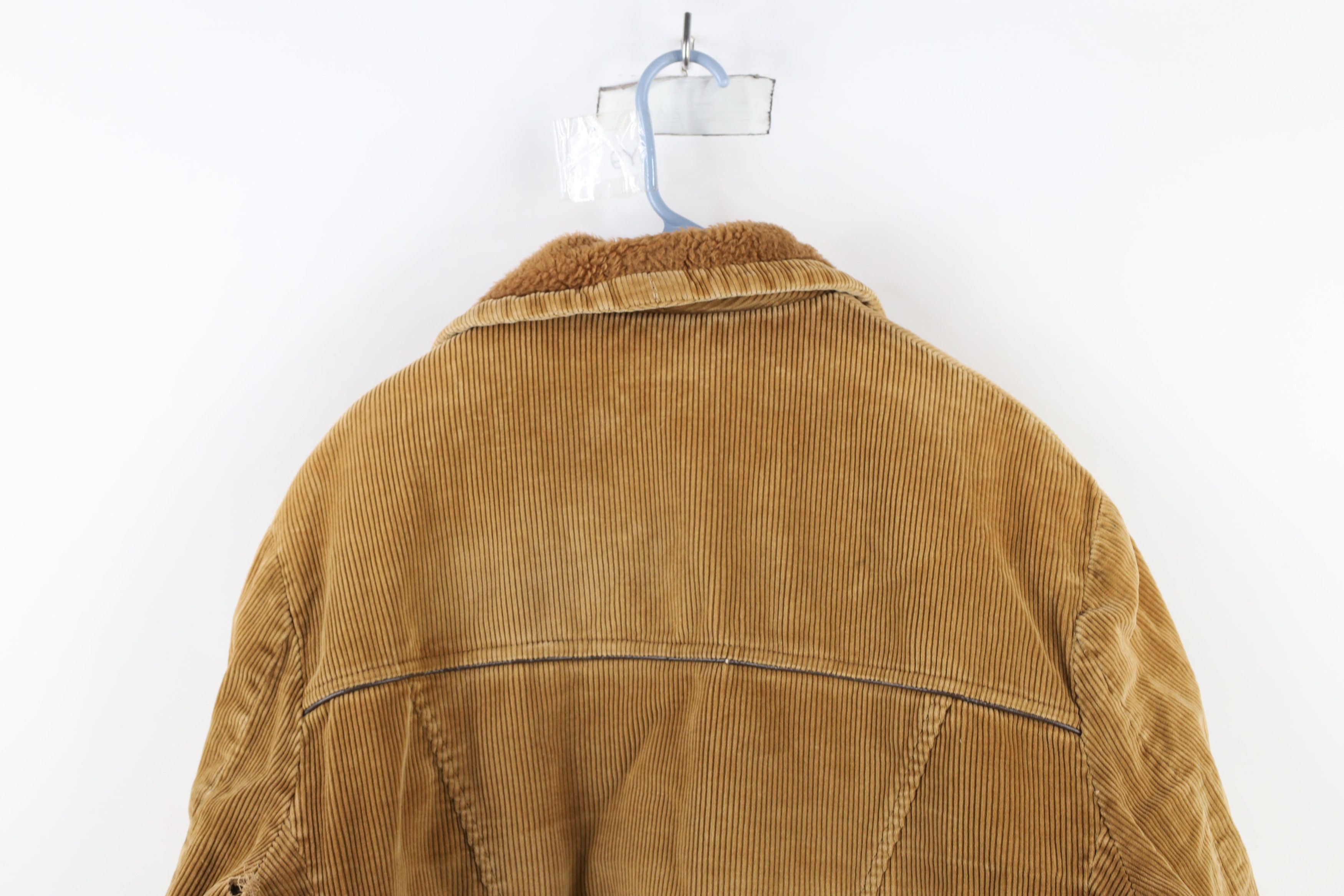 Vintage Vintage 70s Streetwear Lined Corduroy Western Jacket USA Size US L / EU 52-54 / 3 - 15 Thumbnail