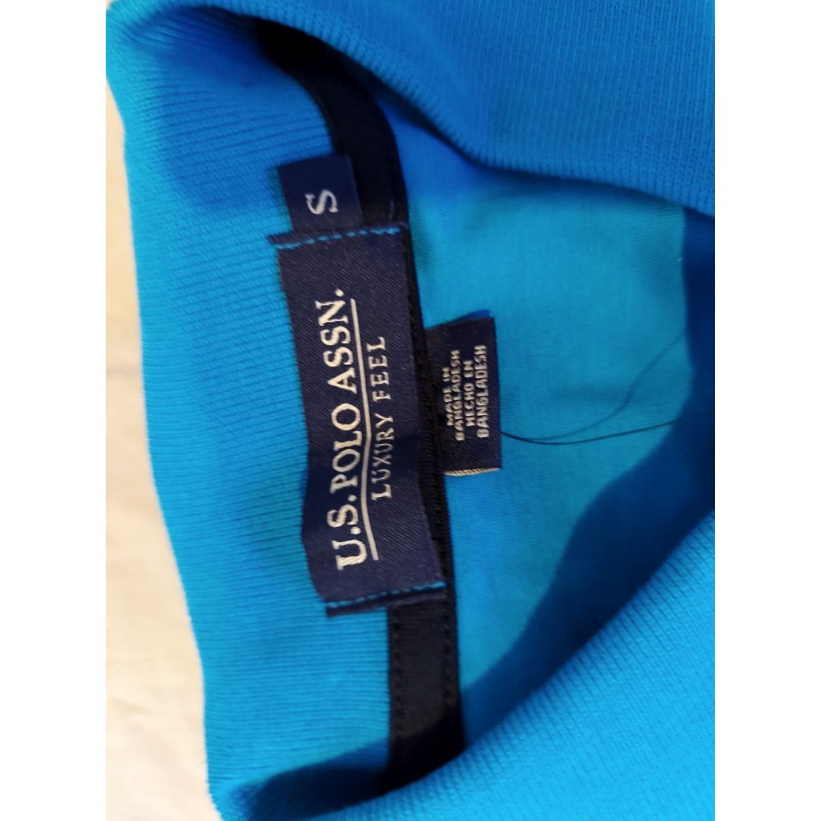 Vintage Mens U.S. Polo Assn Shirt S Small Blue Cotton Polo Shirt Men Small Blue Cotton Size US S / EU 44-46 / 1 - 3 Thumbnail