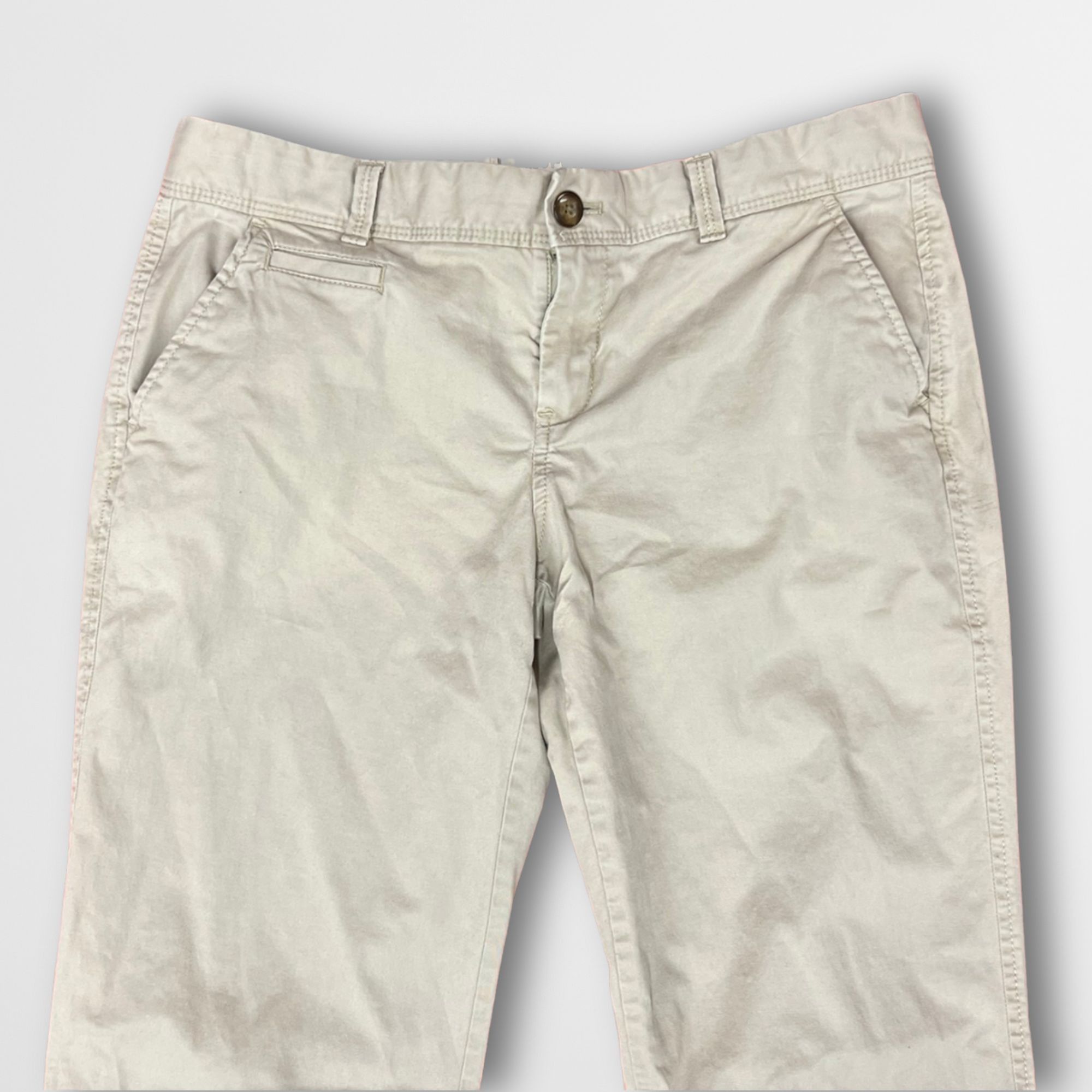 Old Navy Old Navy Women’s Chino Pants Size 6 Khaki Casual Work Slacks Size 28" / US 6 / IT 42 - 3 Thumbnail