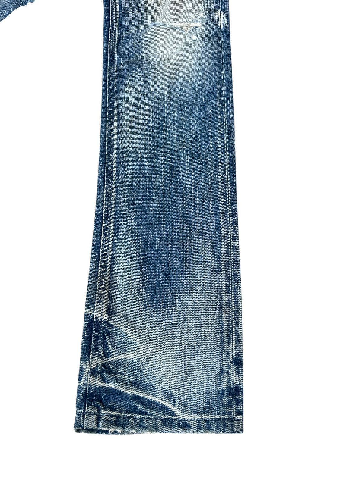 Neil Barrett Vintage Neil Barret Distressed Faded Denim Jeans Size US 29 - 8 Thumbnail
