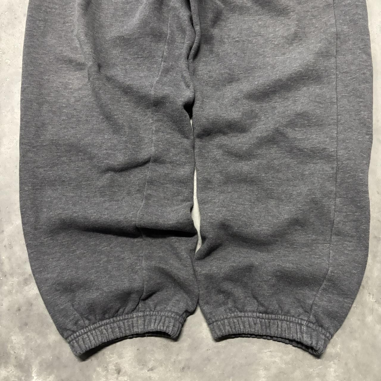 Japanese Brand × Vintage Crazy Vintage Y2K/2000s Baggy Dark Grey Skater Style Essential Sweatpants! Size US 34 / EU 50 - 5 Thumbnail