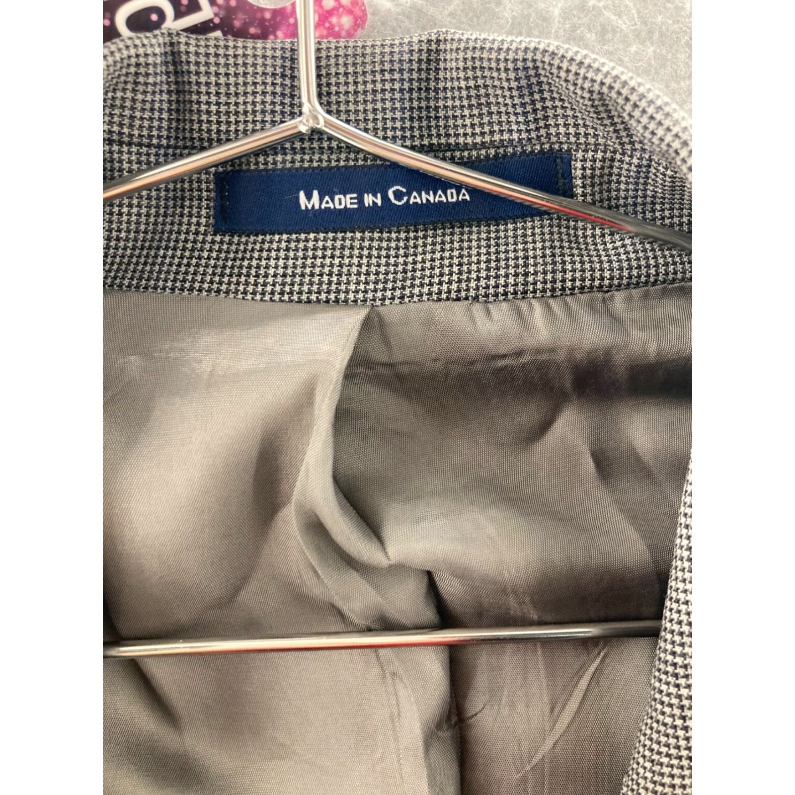 Chaps Chaps Sport Coat Mens 42 R Wool Cashmere Blend Jacket Coat, Gray, Jacket, 2 Piece, Classic Fit, 42 Chest, Regular Length, Men, Sports, Brand: Chaps Size US XS / EU 42 / 0 - 6 Thumbnail