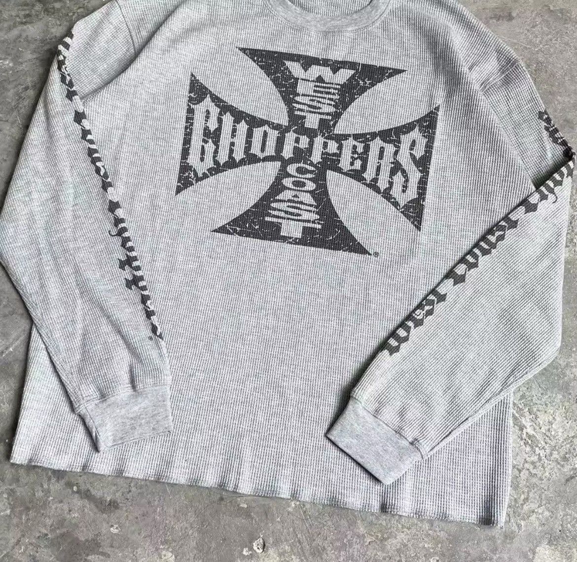 Japanese Brand × Vintage West Coast Choppers Logo Graphics Printed Long Sleeve Shirt Size US S / EU 44-46 / 1 - 3 Thumbnail