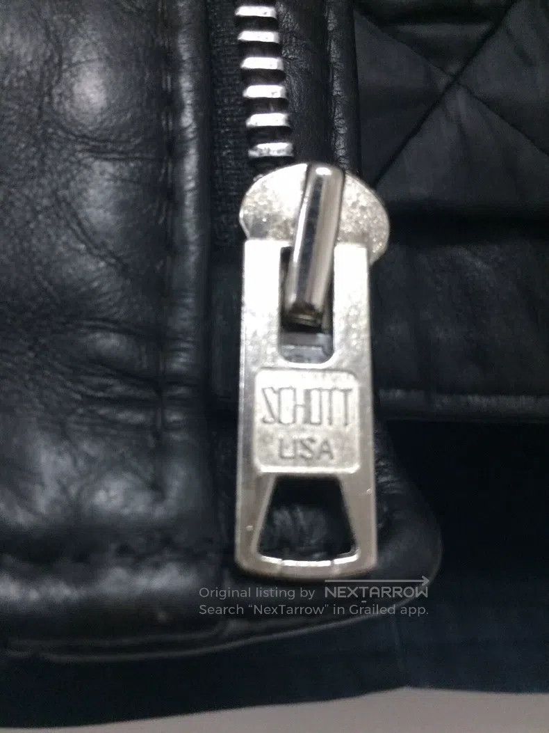 Schott Schott American cowhide cable-stayed locomotive leather cl Size US XXS / EU 40 - 4 Thumbnail