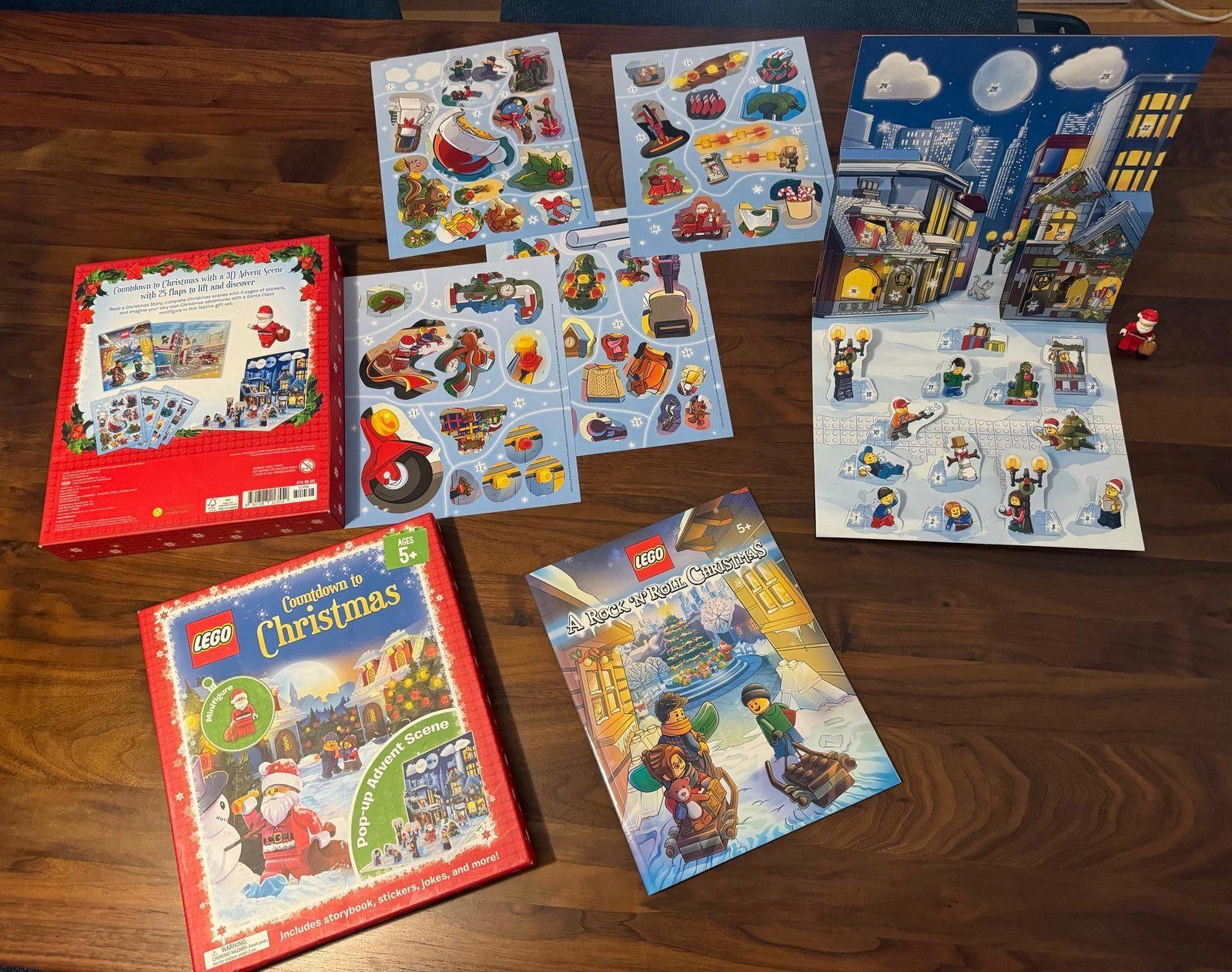 LEGO NEW LEGO Countdown to Christmas Advent Scene Calendar Size ONE SIZE - 2 Thumbnail