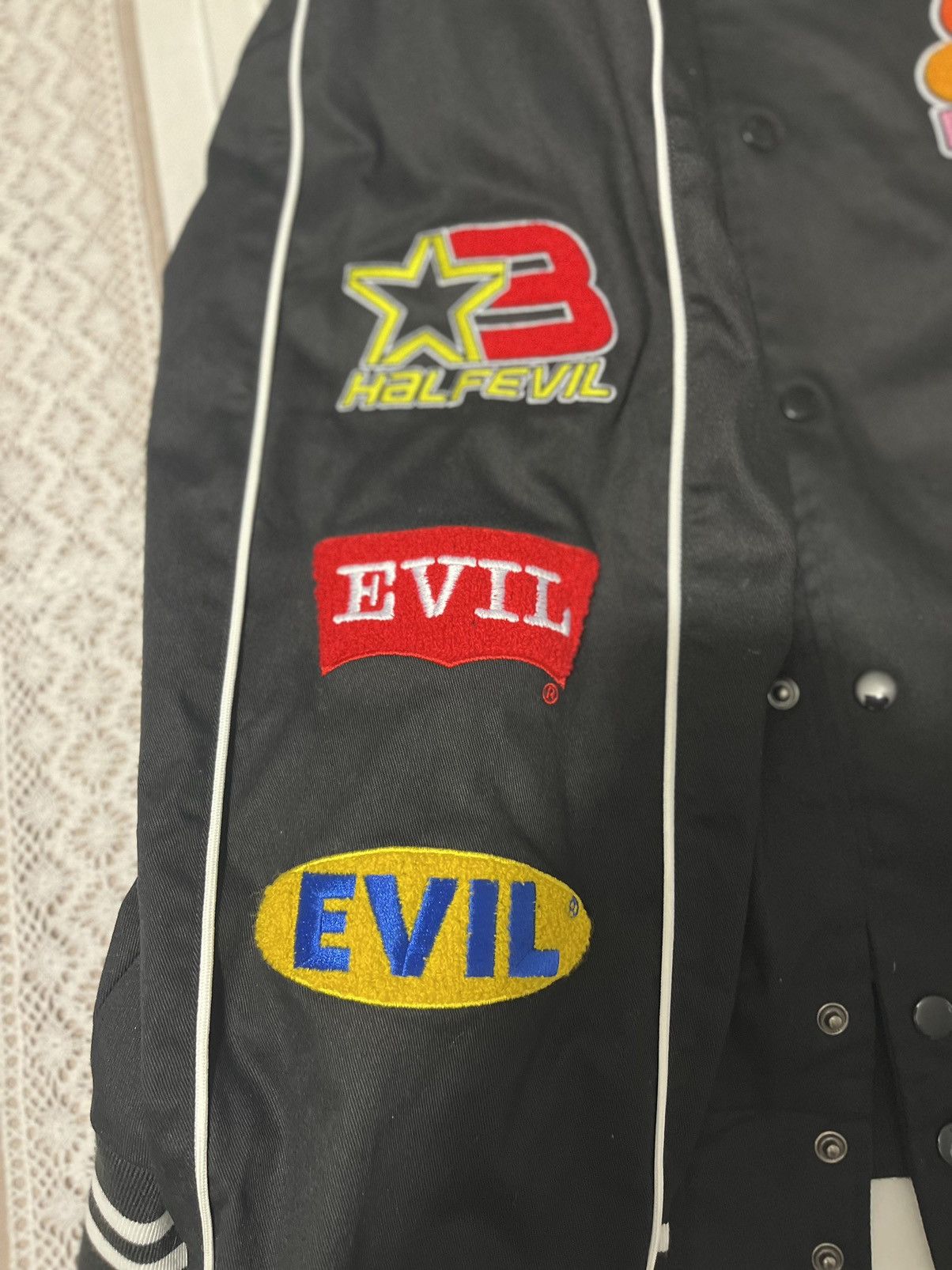 Half Evil 333 Corporate Varsity Jacket Size US XL / EU 56 / 4 - 9 Thumbnail