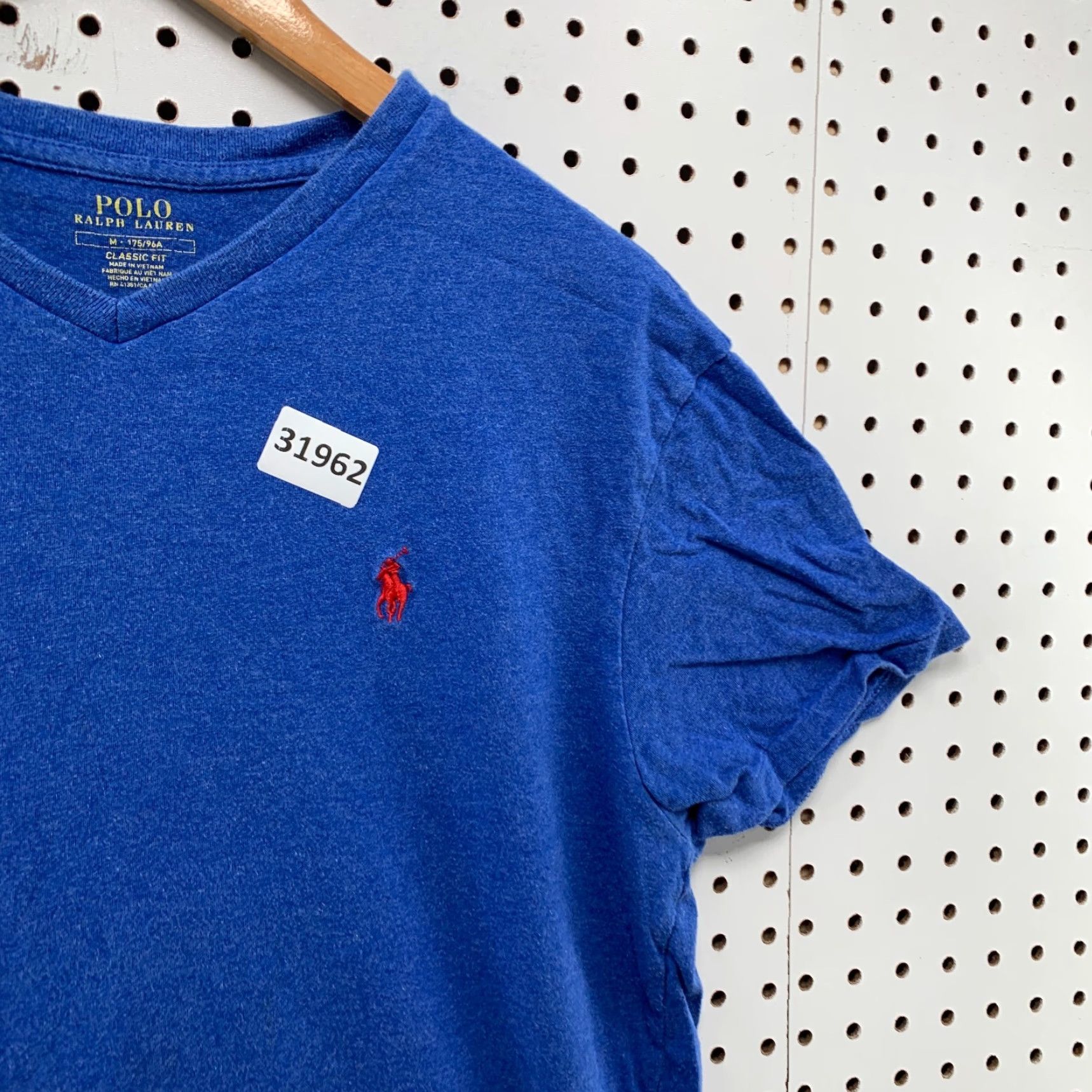 Polo Ralph Lauren Polo Ralph Lauren Shirt Mens Medium Blue Red Pony Pony Casual fit 20x24 Size US M / EU 48-50 / 2 - 3 Thumbnail