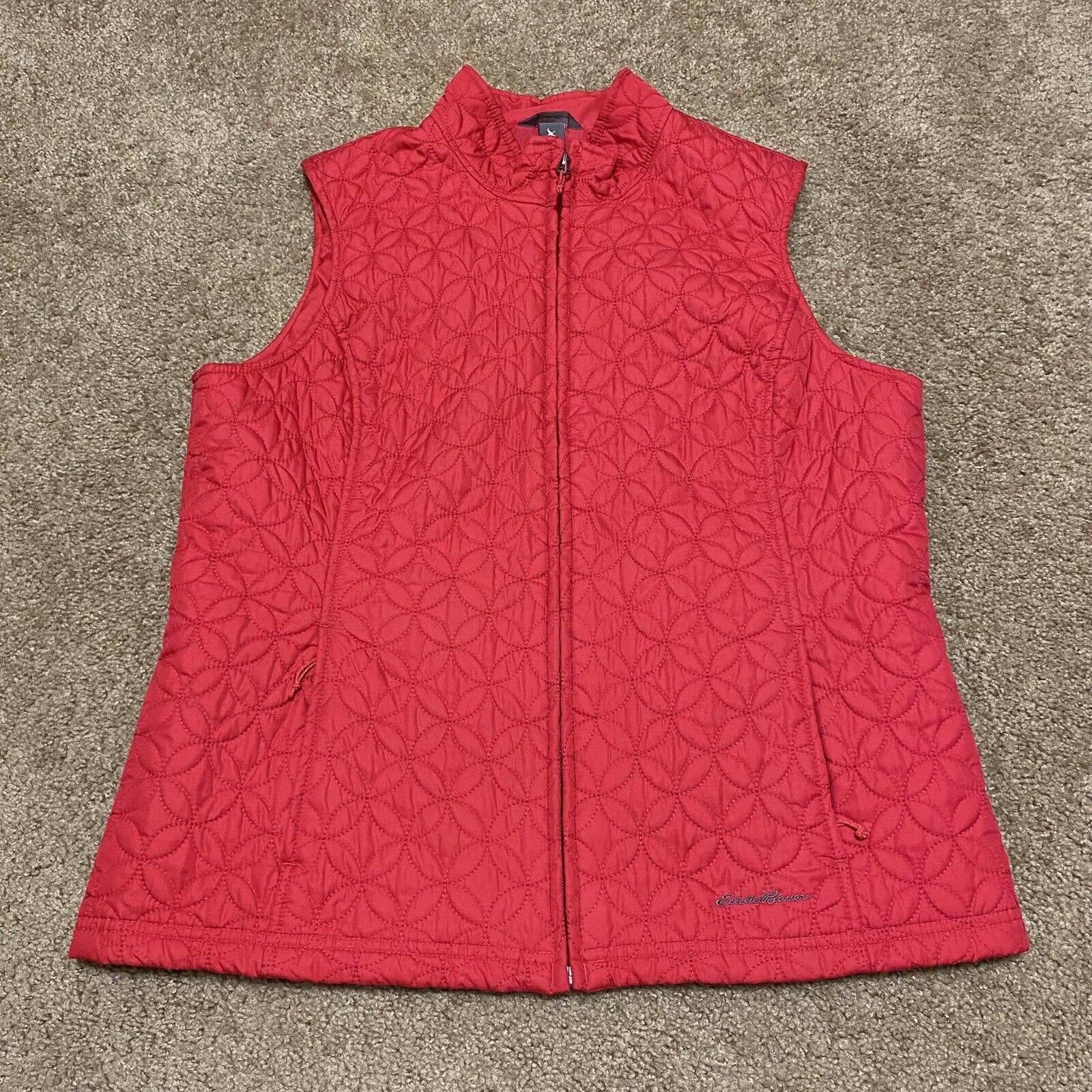 Eddie Bauer Eddie Bauer Womens Quilted Puffer Vest Large Grailed