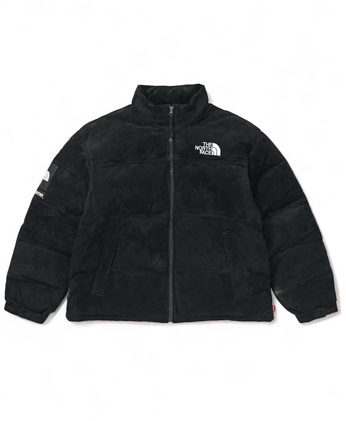 Supreme [ SOLD ] Supreme The North Face Suede Nuptse Puffer Jacket