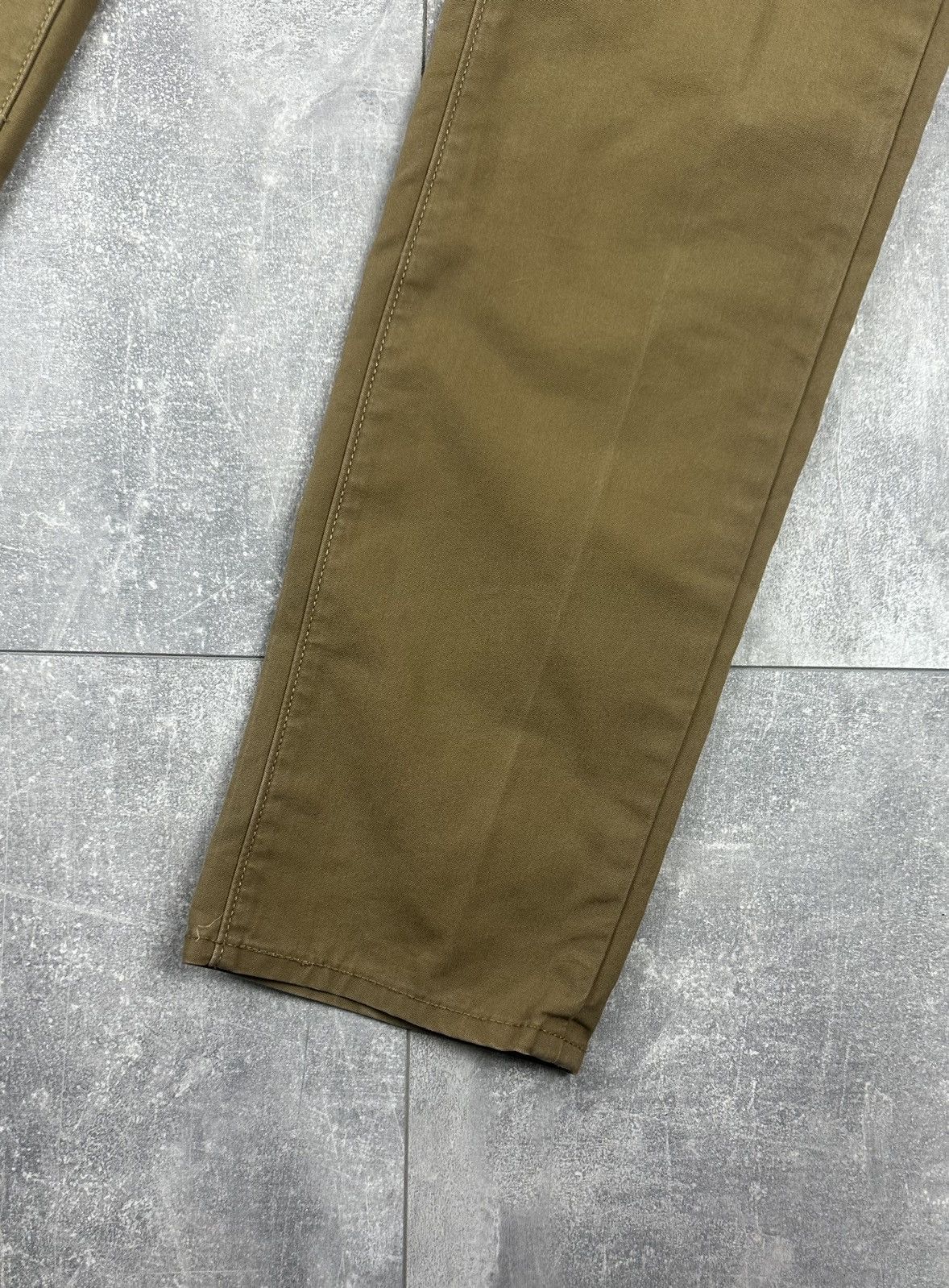 Levi's Levis 511 Slim Fit Commuter Beige Chino Pants Small Tab logo Size US 30 / EU 46 - 9 Thumbnail