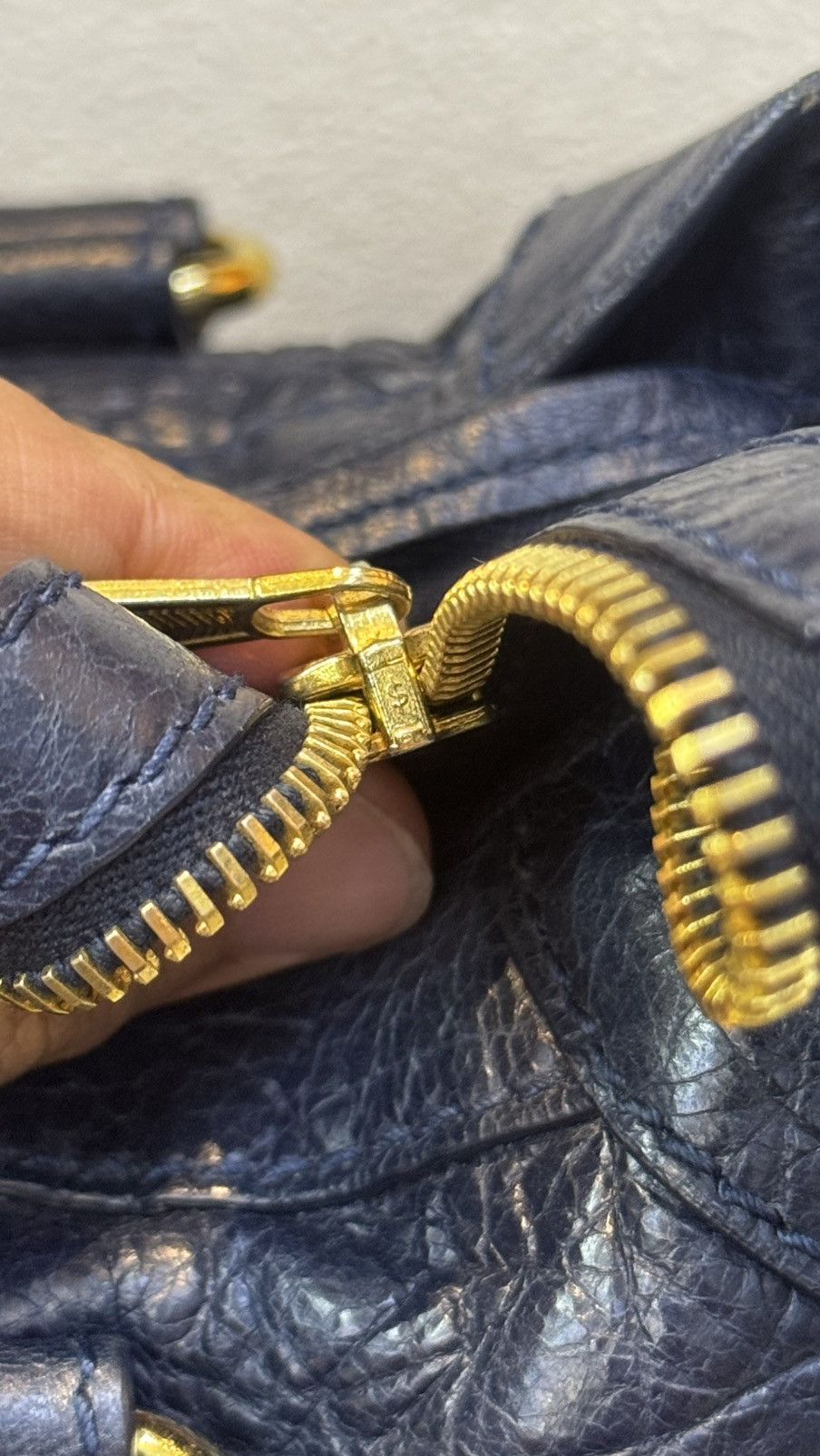Balenciaga BALENCIAGA Persian Lambskin Leather Giant 12 Gold City Bag Size ONE SIZE - 11 Thumbnail