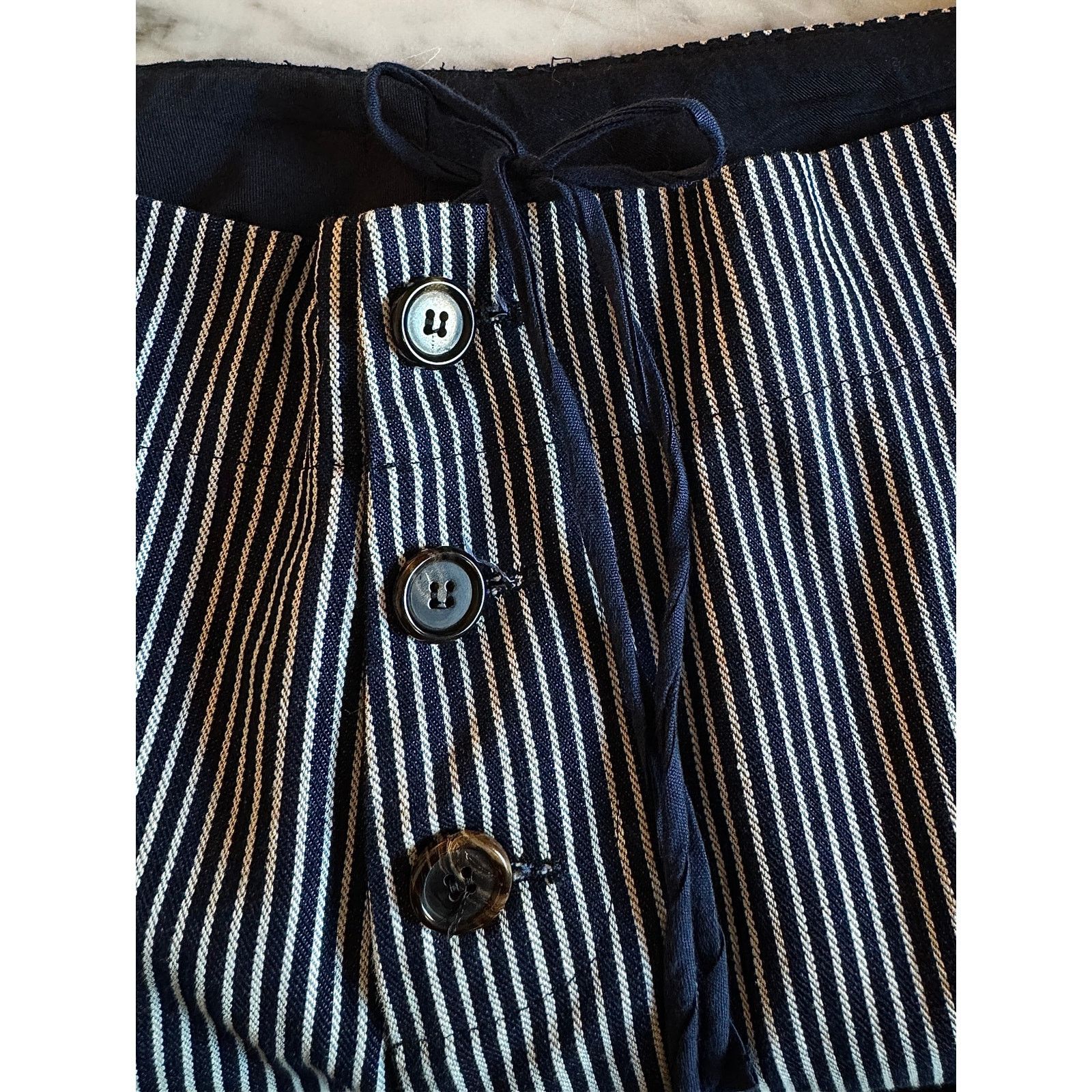 Marni MARNI Striped Denim Pants Size US 44 / EU 60 - 4 Thumbnail