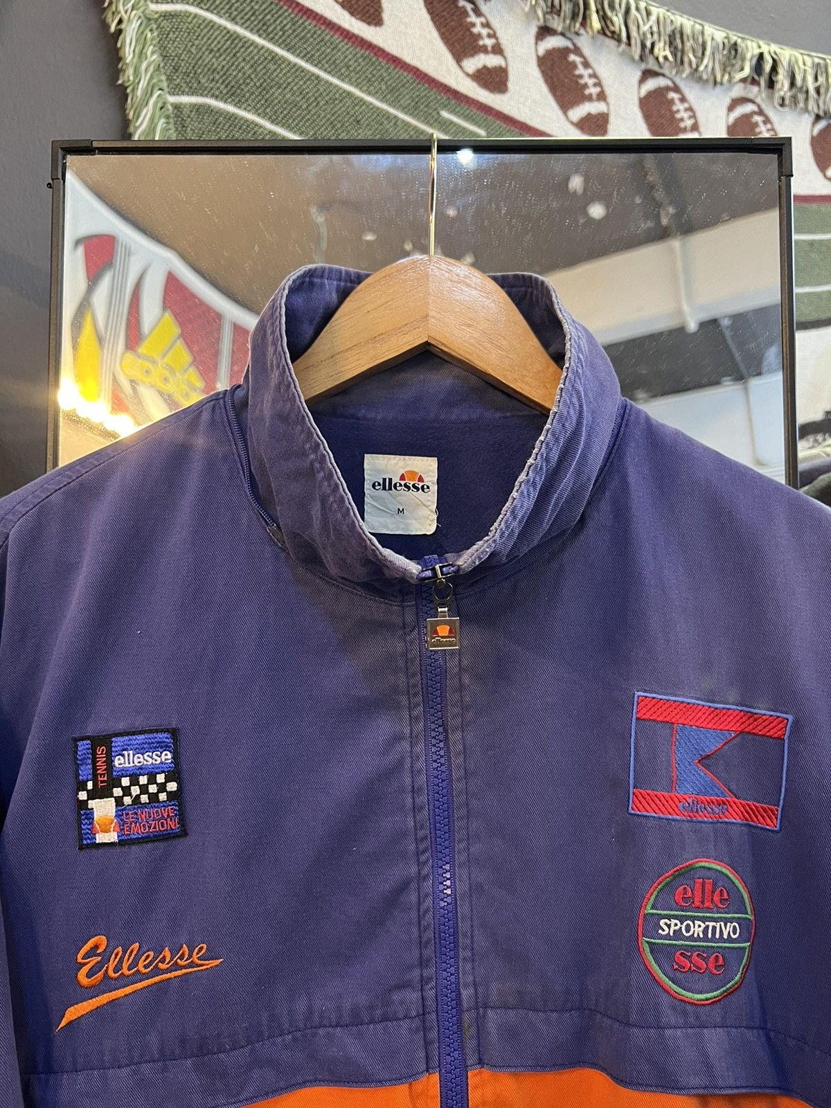 Ellesse × Vintage Ellese Prendi La Tua Forza Sportivo Jacket Size US M / EU 48-50 / 2 - 4 Thumbnail