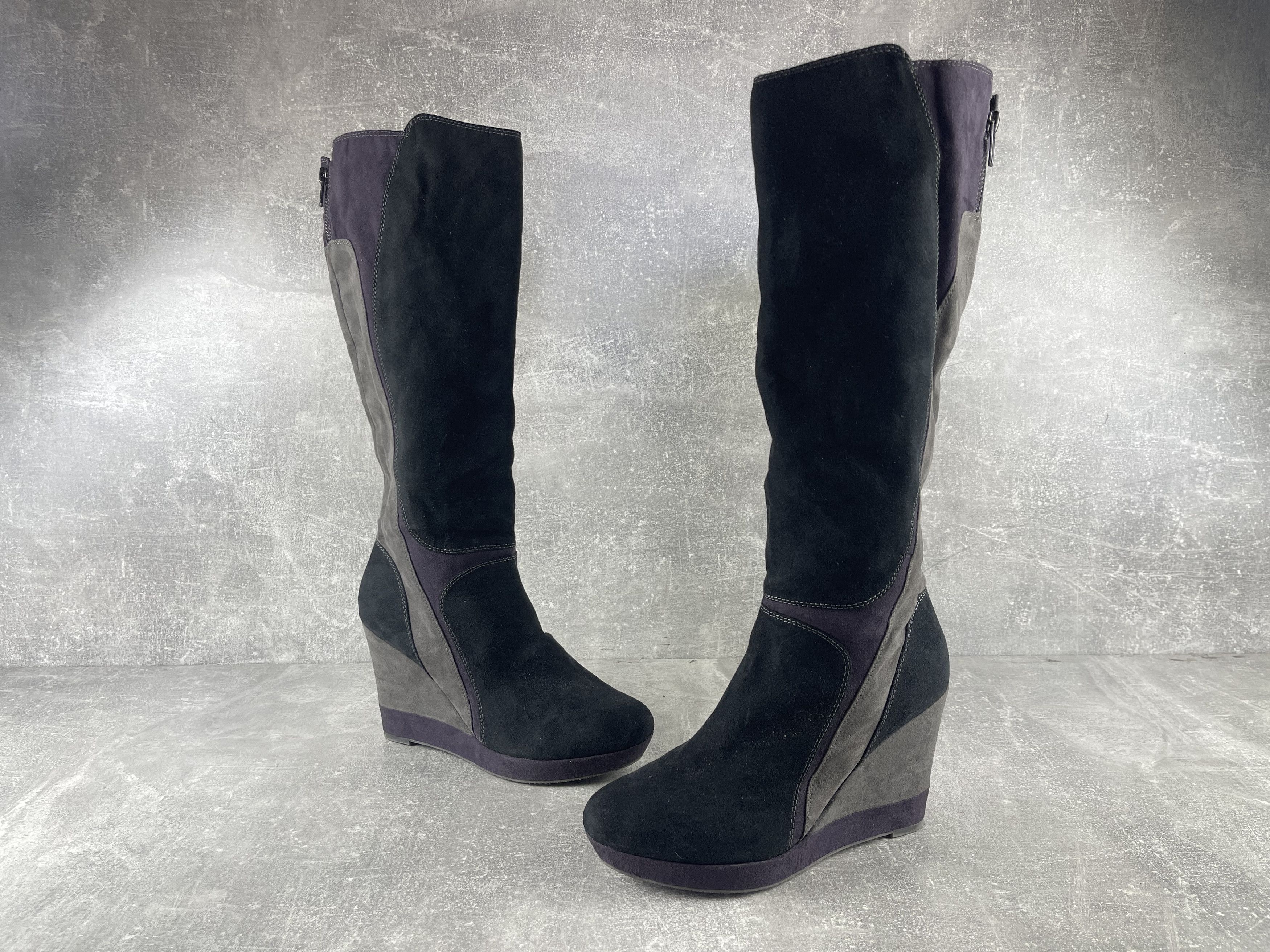 Ma+ Suede 5th avenue avant garde platform y2k artisan boots Size US 10 / IT 40 - 2 Thumbnail