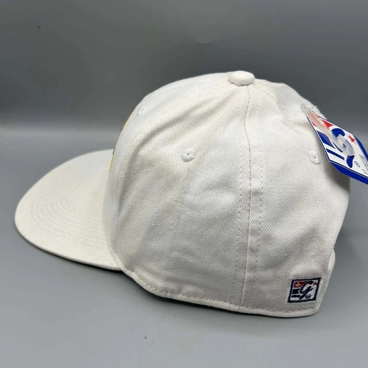 The Game Vintage LSU Tigers Hat Men White NCAA Snap Back Cap Cotton Size ONE SIZE - 3 Thumbnail