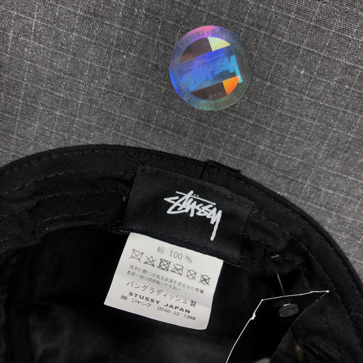 Stussy × Vintage Stussy Washed Ripstop Boonie Bucket Size ONE SIZE - 3 Thumbnail