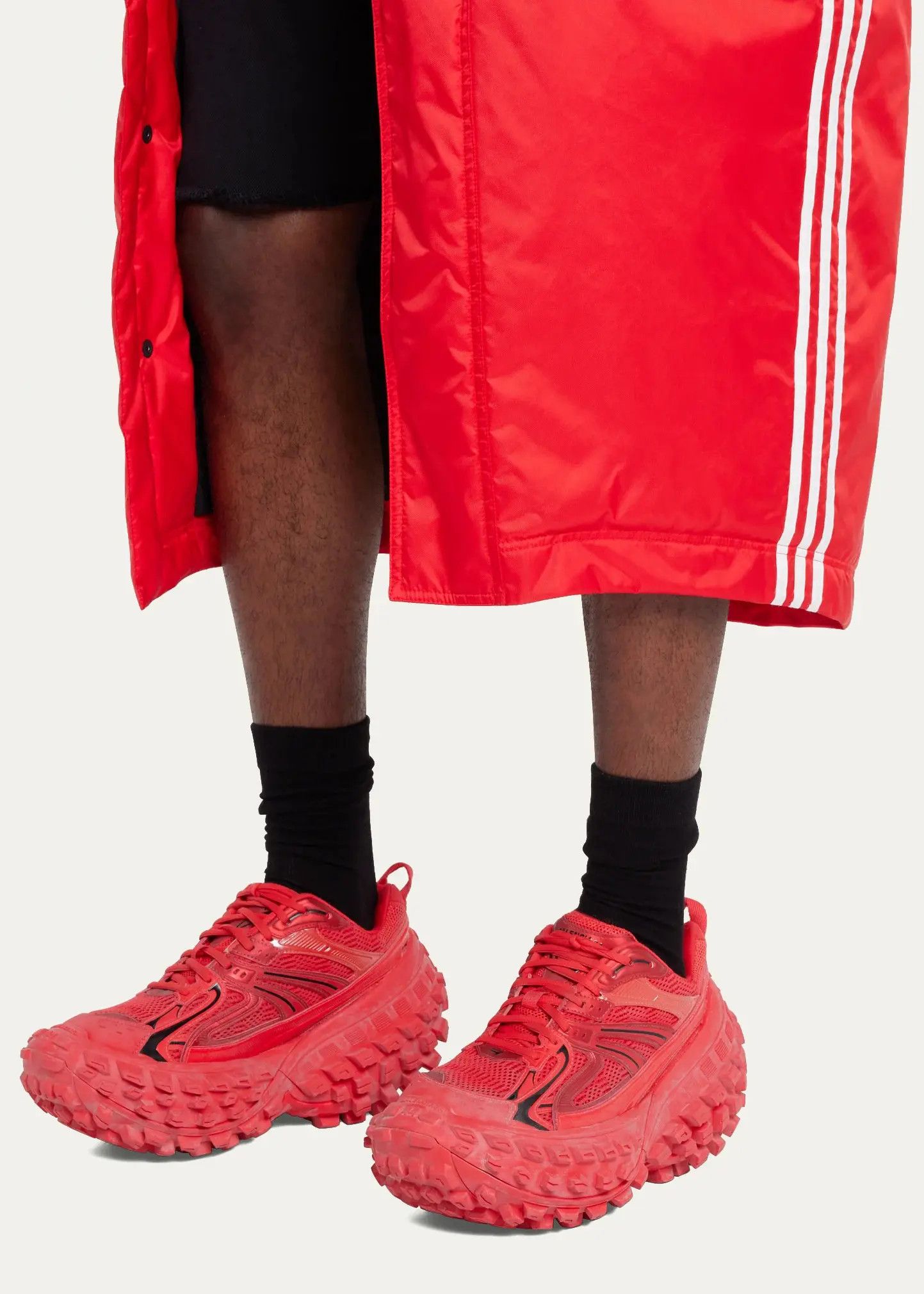 Balenciaga o1w1db10425 Bouncer Sneakers in Red Size US 13 / EU 46 - 2 Thumbnail