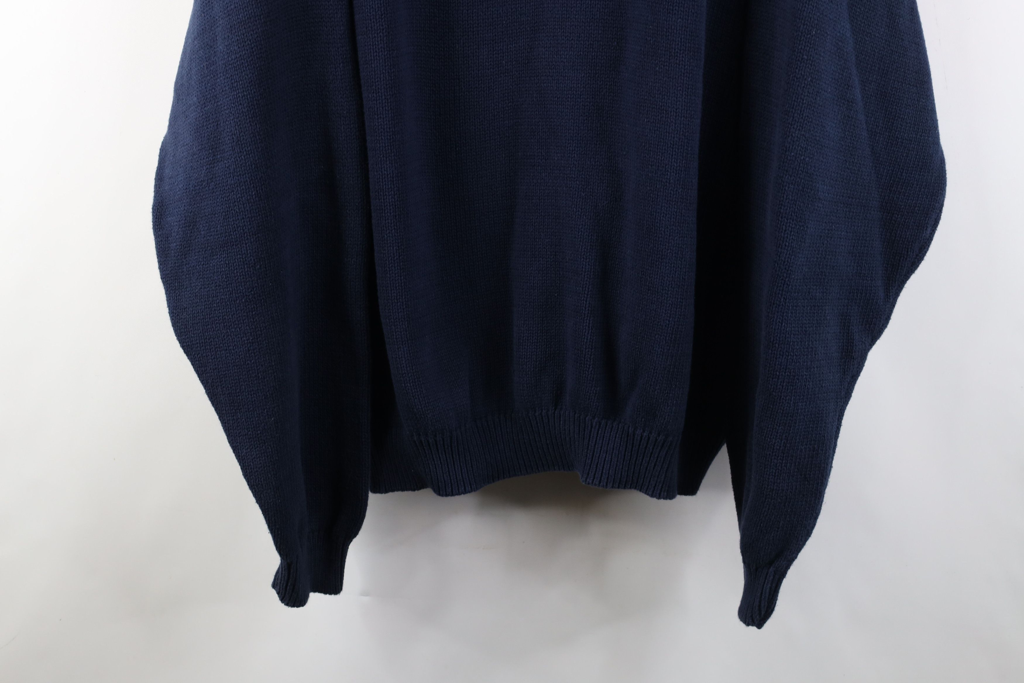 Vintage Vintage 90s Streetwear Cotton Ribbed Knit Crewneck Sweater Size US XXL / EU 58 / 5 - 3 Thumbnail