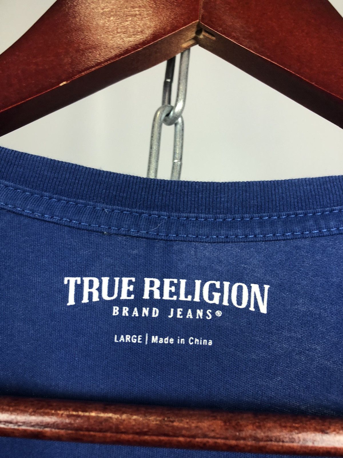 True Religion True Religion blue T-shirts streetwear size L Size US L / EU 52-54 / 3 - 3 Thumbnail