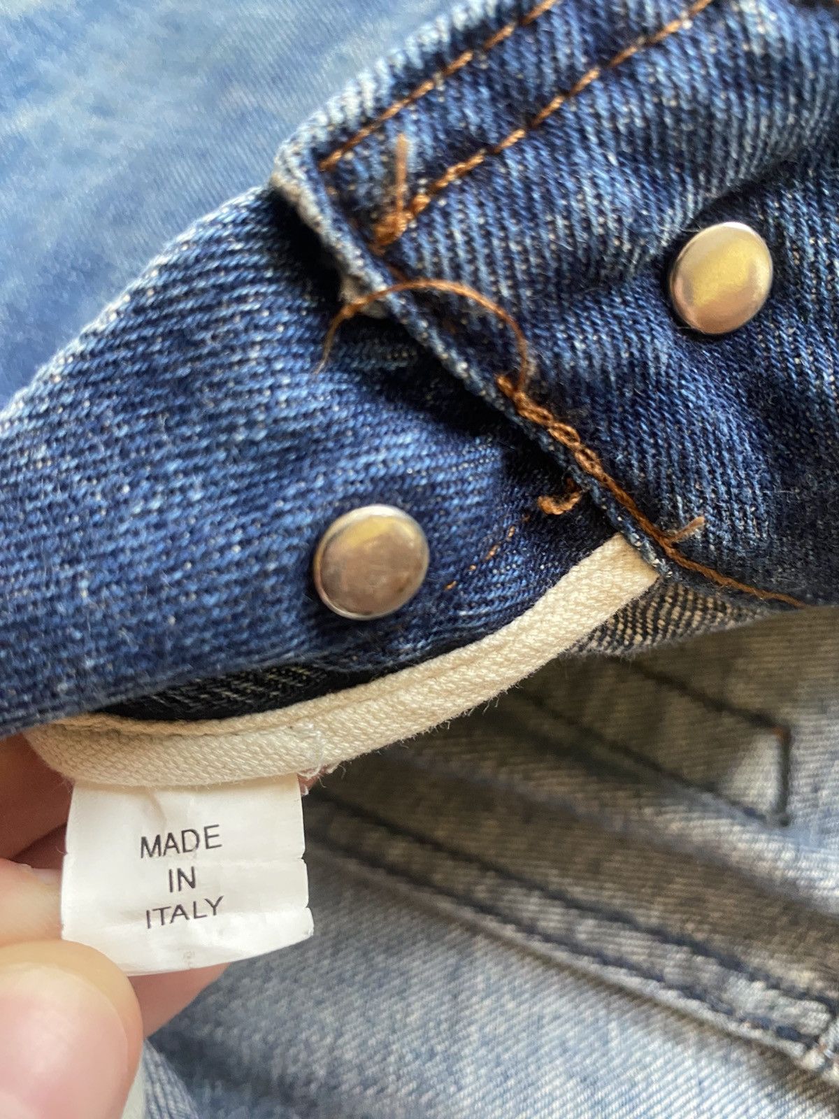 Acne Studios × Vintage Acne Studios Vintage Blue straight denim jeans Size US 34 / EU 50 - 11 Thumbnail