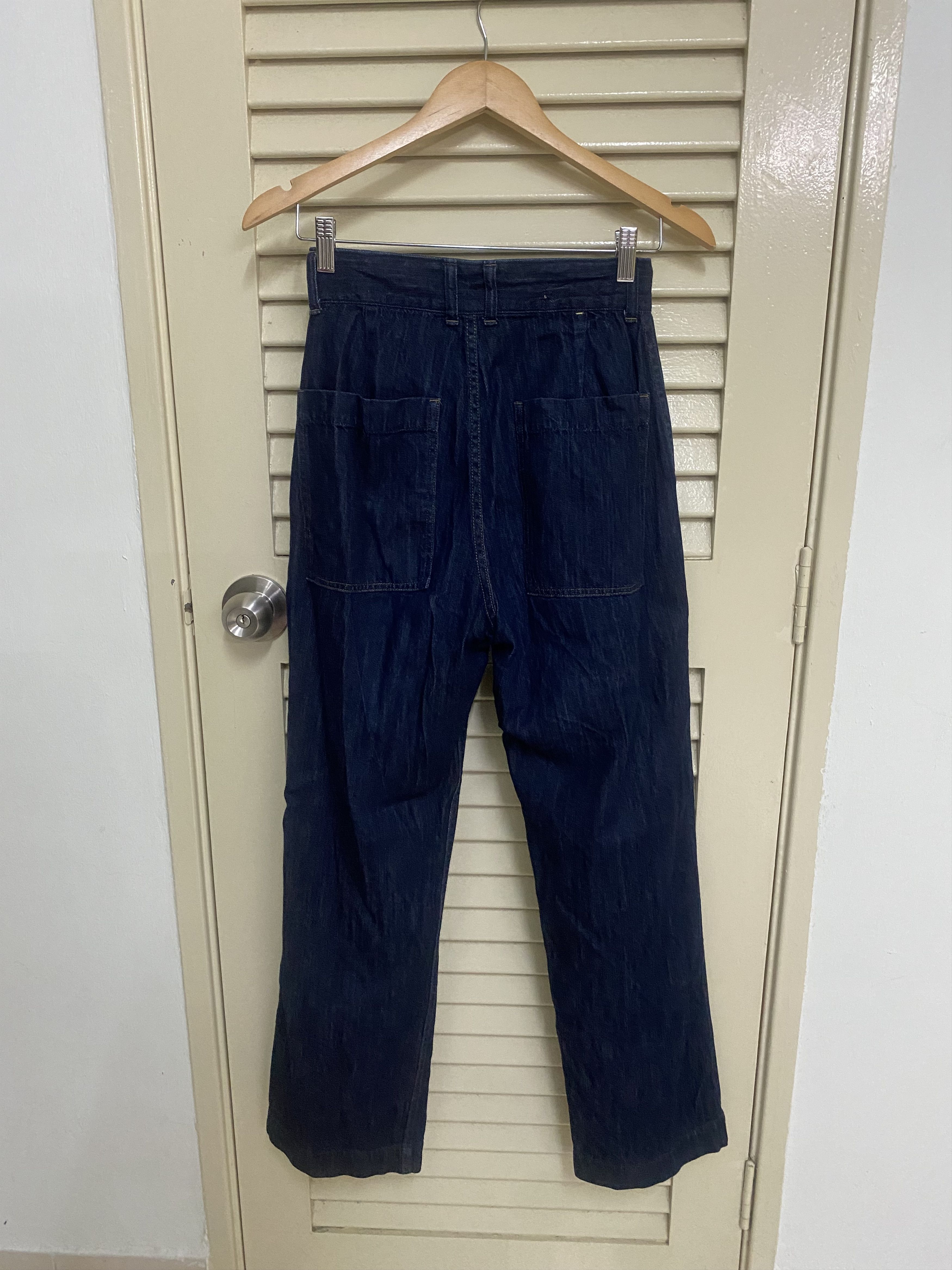 Margaret Howell MHL Wide Leggy Baggy Jeans Size US 26 / EU 42 - 3 Thumbnail