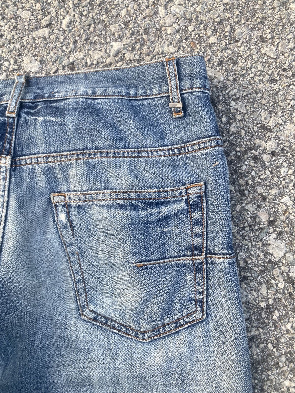 Dior SS08 DIOR HOMME Hedi Slimane Distressed Jeans Size US 29 - 5 Thumbnail