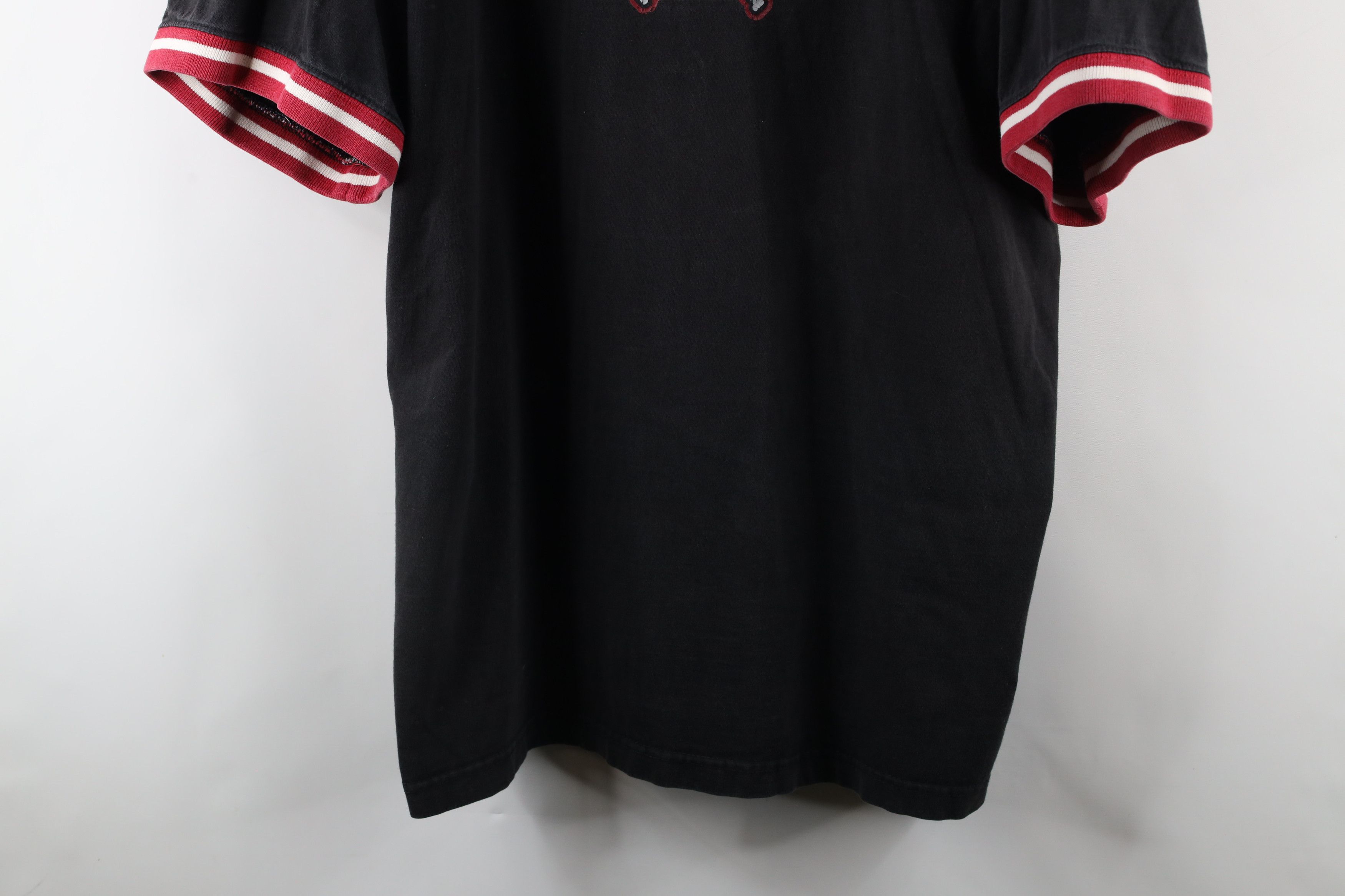 Vintage Vintage 90s League Black Knights Baseball Ringer T-Shirt Size US XL / EU 56 / 4 - 3 Thumbnail