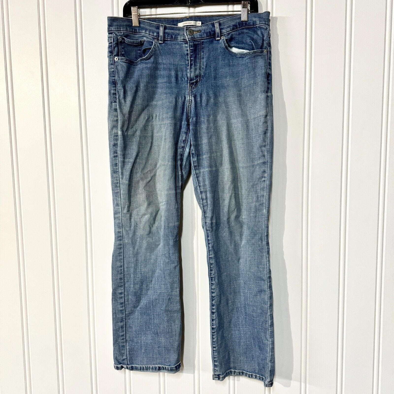 Levi's Levi's Jeans Size 31X30 Classic Bootcut Straight Leg Denim Size US 31 - 2 Thumbnail