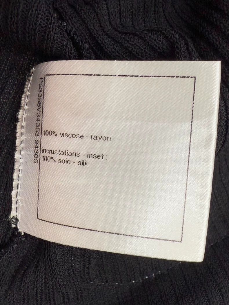 Chanel Chanel Camellia embroidered pocket knitted dress Size XXS / US 00 / IT 34 - 8 Thumbnail