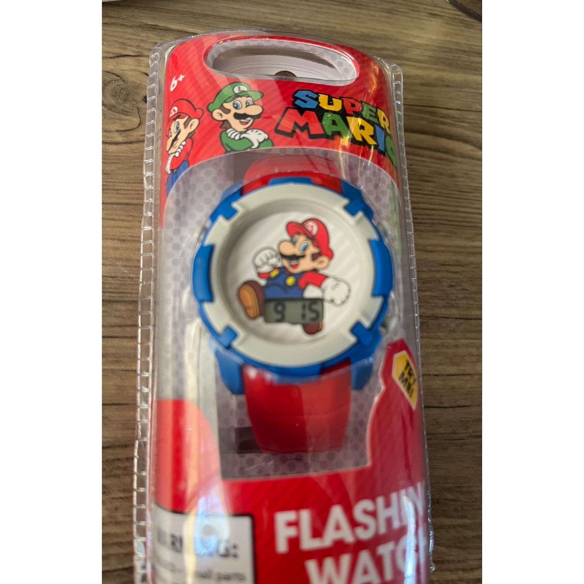 Nintendo Kids Super Mario Nintendo Flashing Digital Watch Size ONE SIZE - 3 Thumbnail